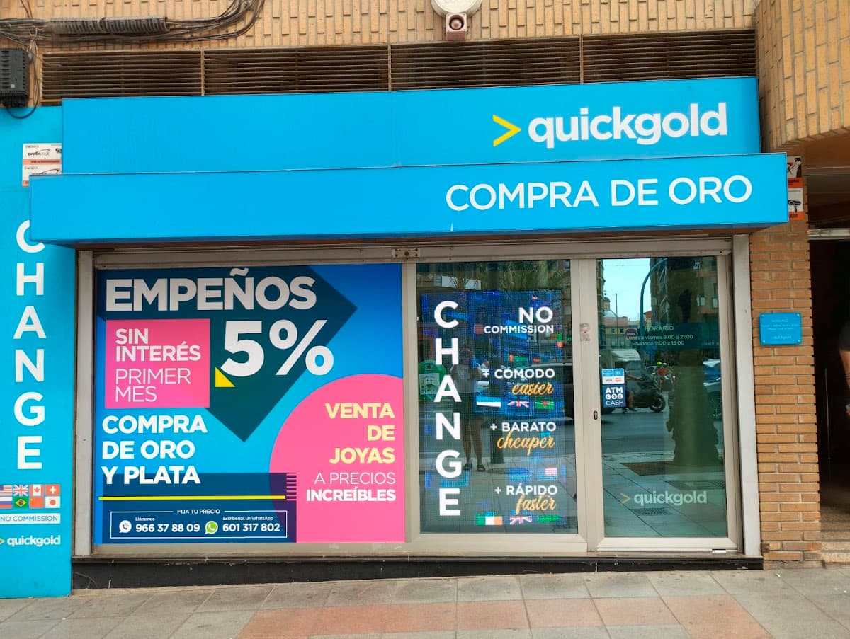 Vender Oro en Alicante — Quickgold Alfonso el Sabio