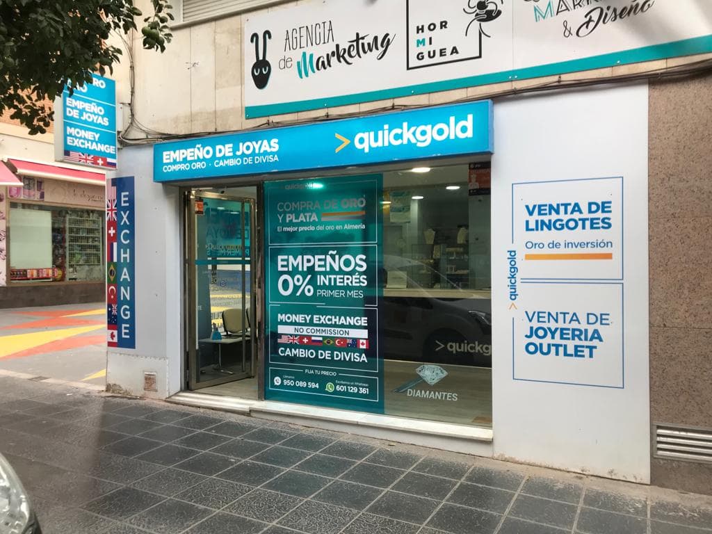 Vender Oro en Almería — Quickgold Almería