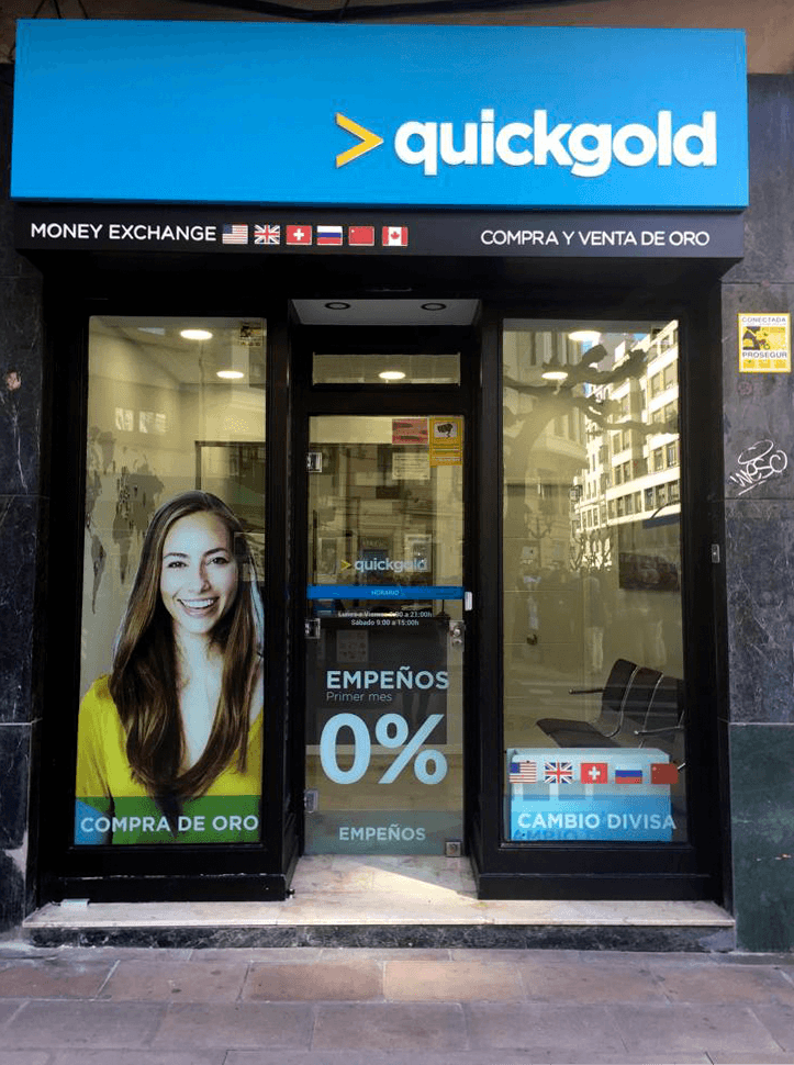 Vender Oro en Bilbao — Quickgold Ercilla