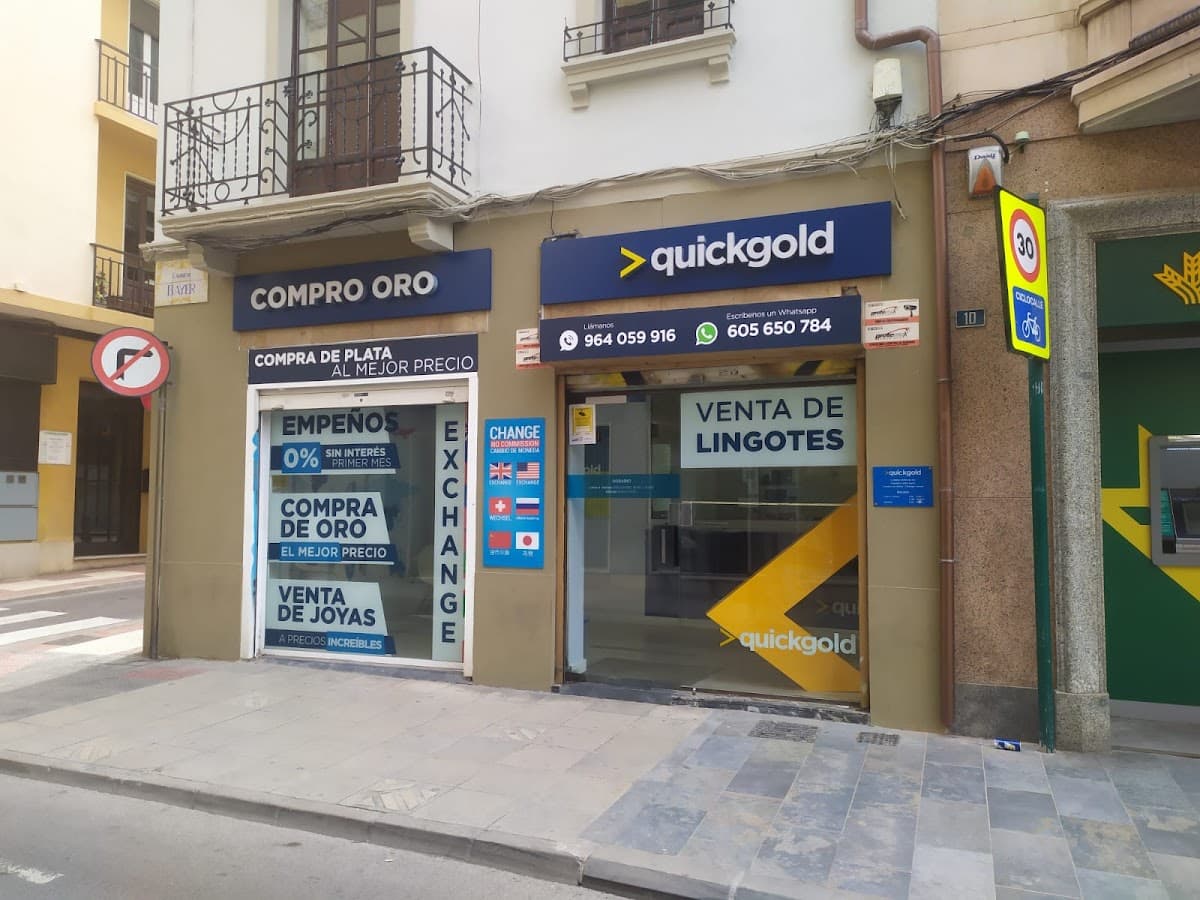 Vender Oro en Castellón — Quickgold Castellón