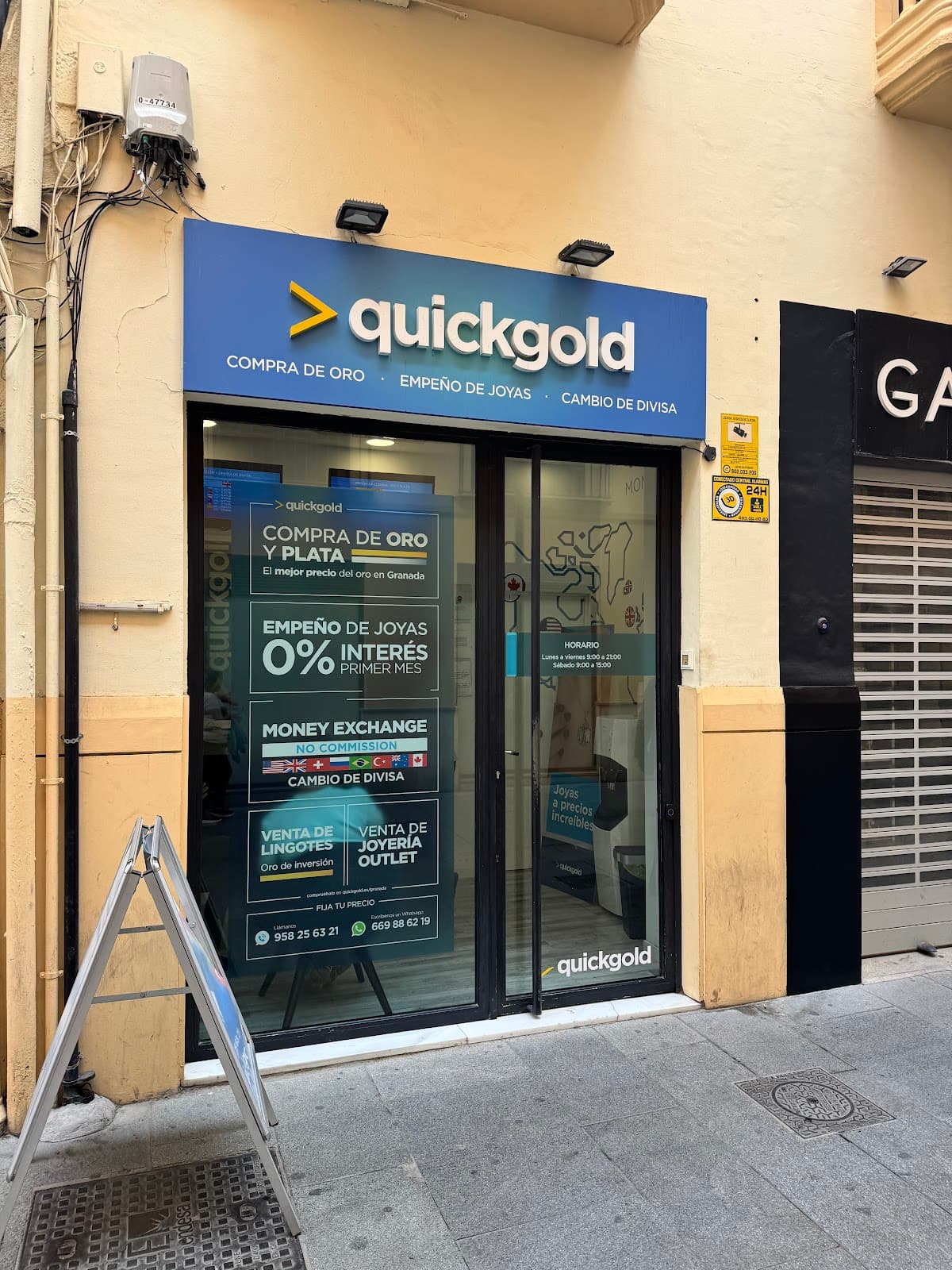 Vender Oro en Granada — Quickgold Puentezuelas