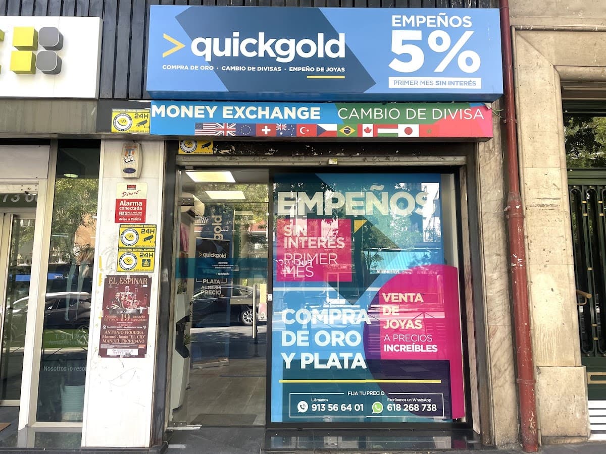Vender Oro en Madrid — Quickgold Alcalá - Ventas