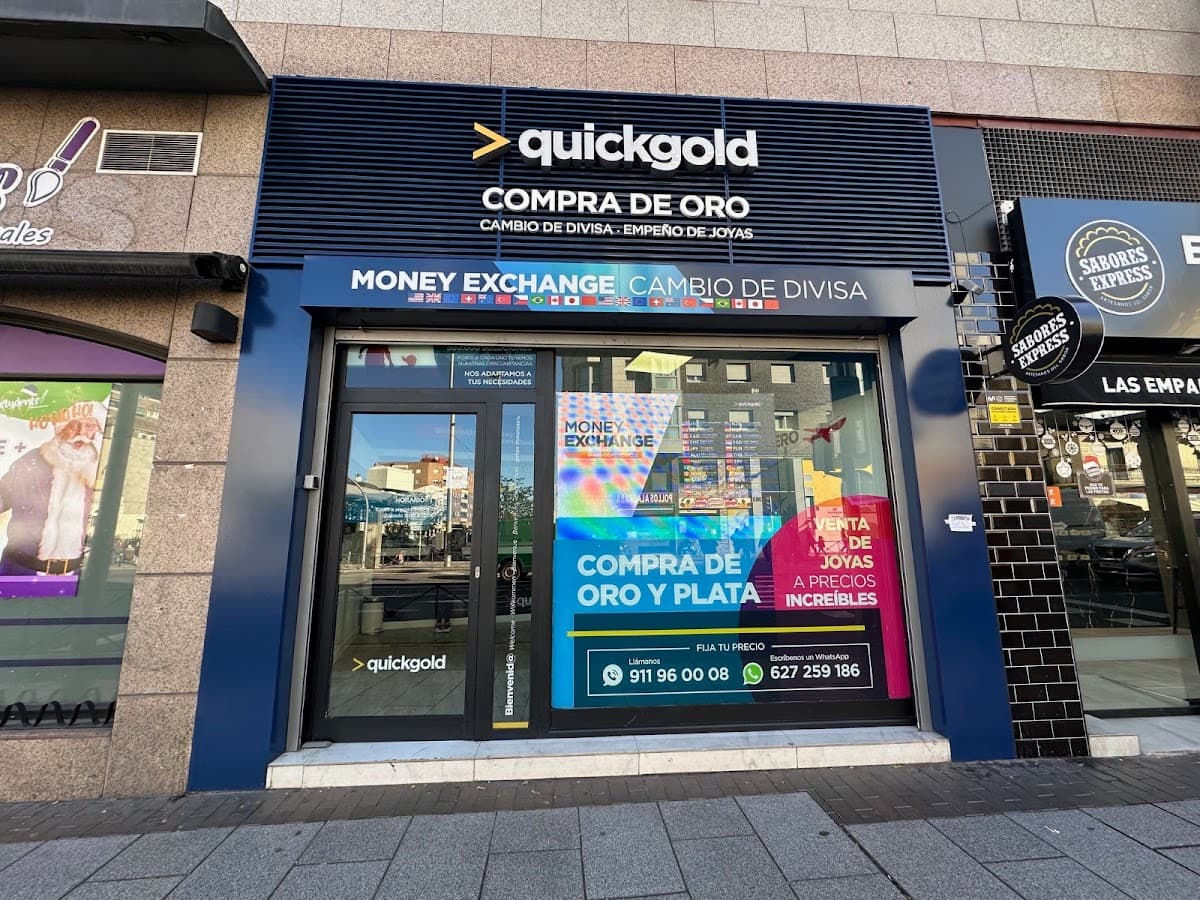 Vender Oro en Madrid — Quickgold Tetuán