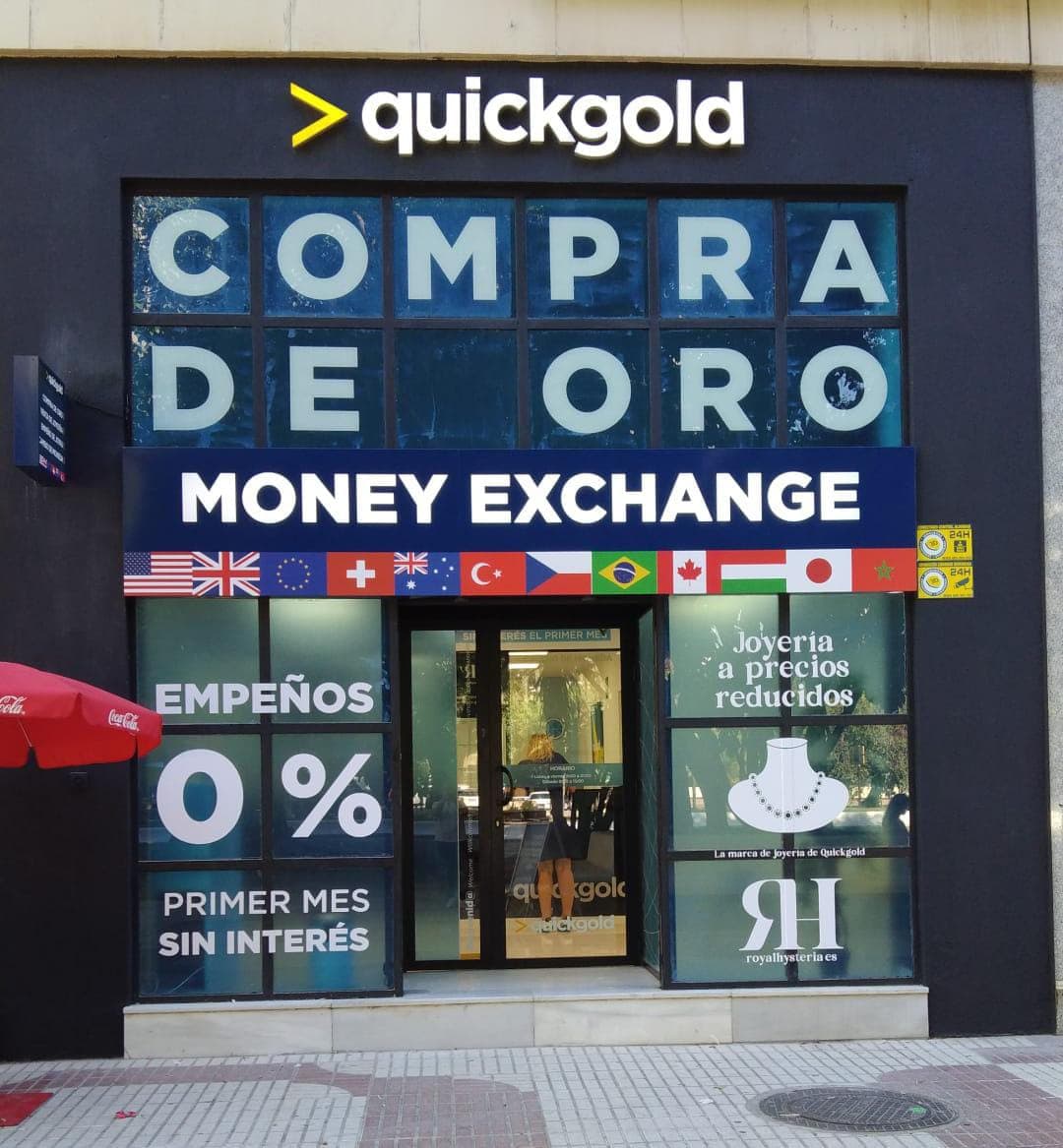 Vender Oro en Málaga — Quickgold La Aurora