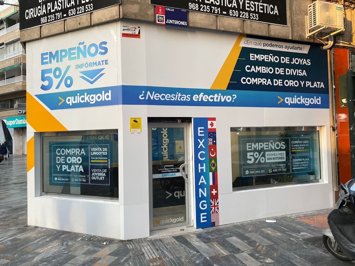 Vender Oro en Murcia — Quickgold Junterones
