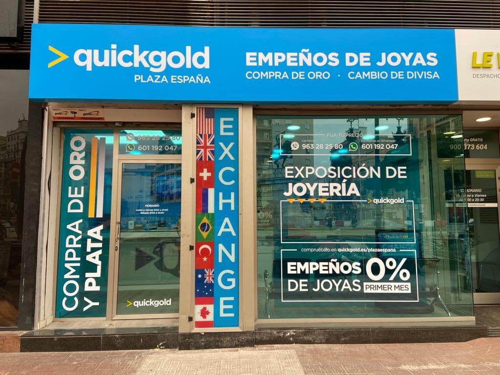 Vender Oro en Valencia — Quickgold Plaza España
