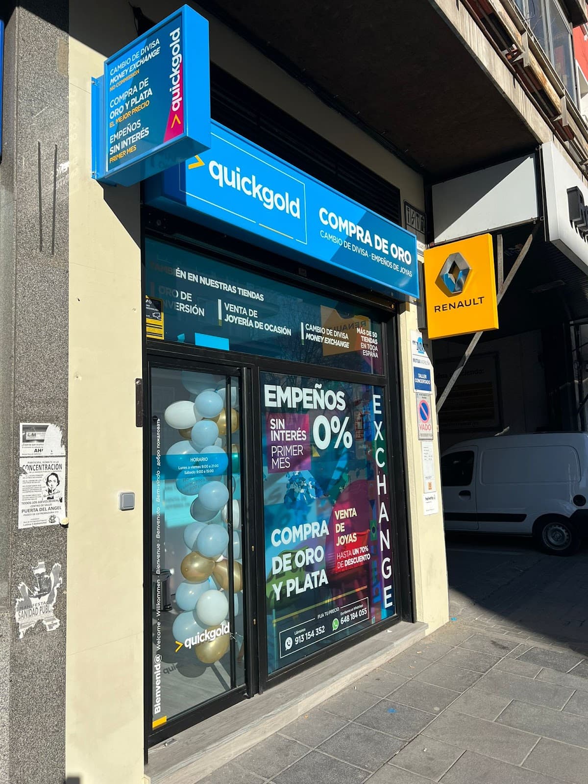 Vender Oro en Madrid — Quickgold Puerta del Ángel