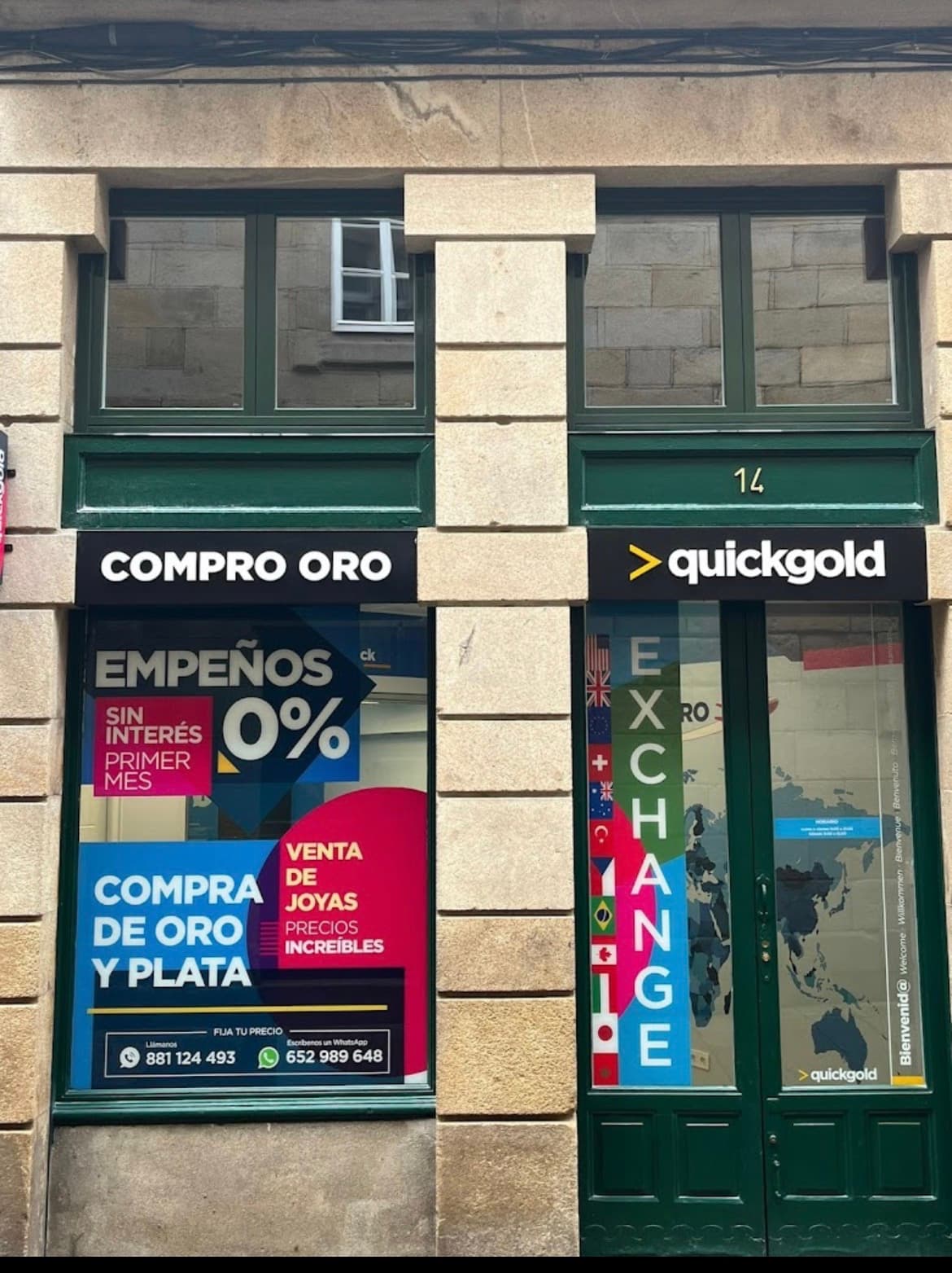 Vender Oro en Santiago de Compostela — Quickgold Santiago de Compostela