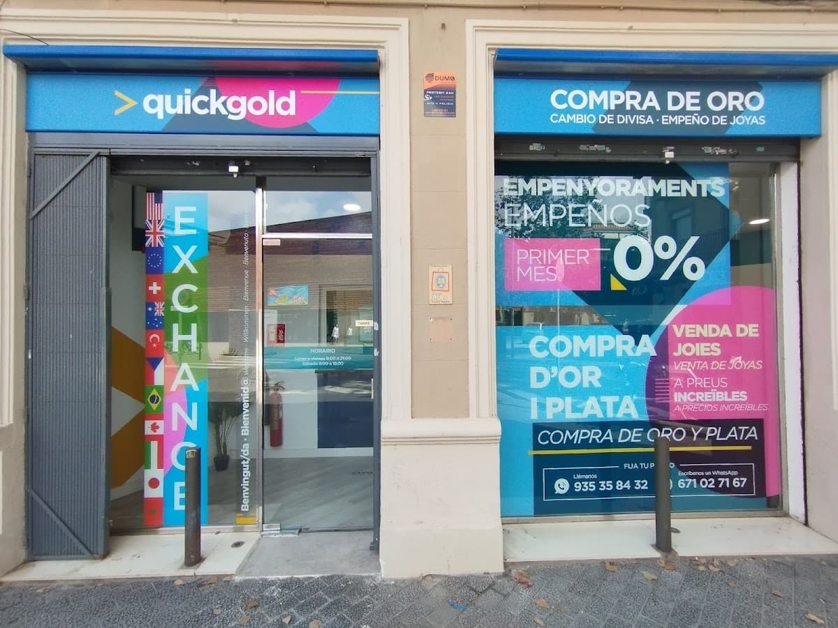 Vender Oro en Barcelona — Quickgold Sant Adrià