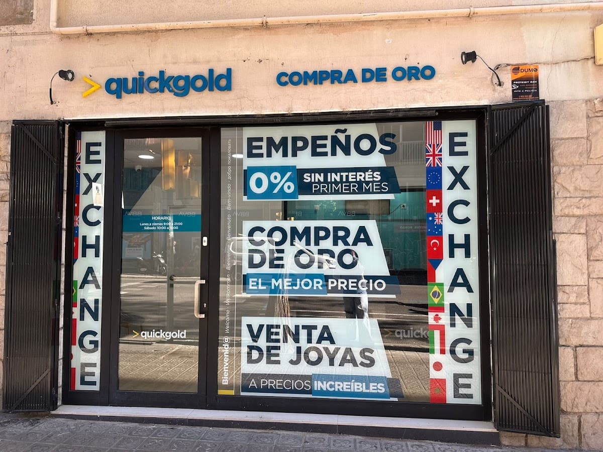 Vender Oro en Barcelona — Quickgold Virrei Amat