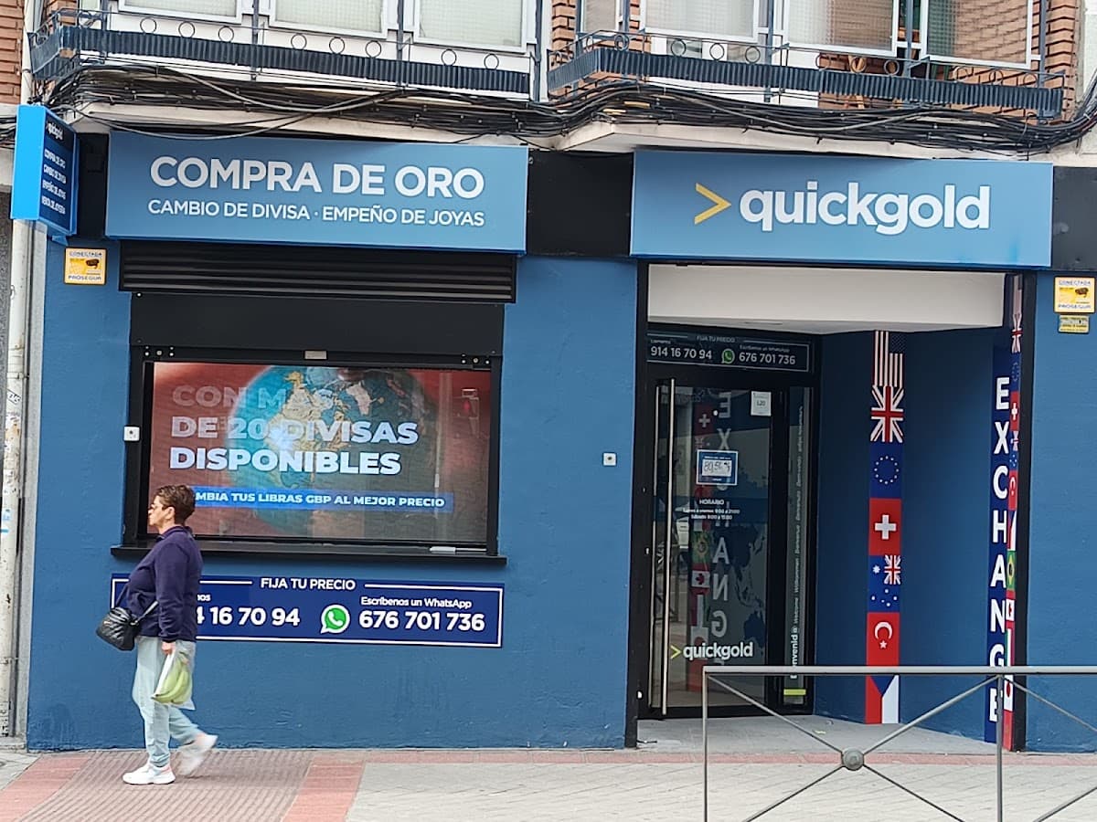 Vender Oro en Madrid — Quickgold Carabanchel