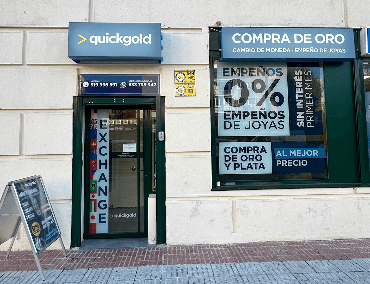 Vender Oro en Móstoles — Quickgold Móstoles
