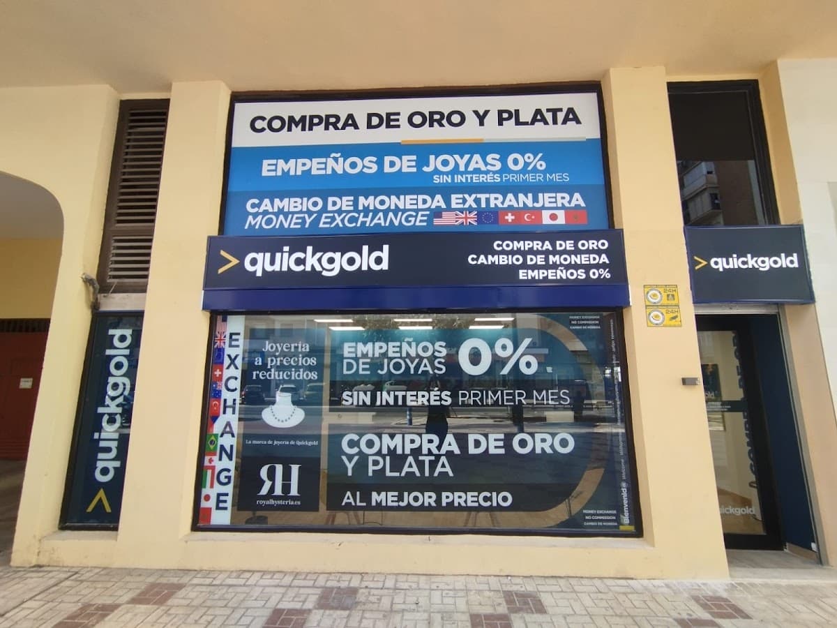 Vender Oro en Málaga — Quickgold Huelin