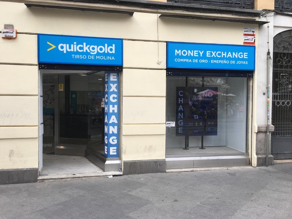 Vender Oro en Madrid — Quickgold Tirso de Molina