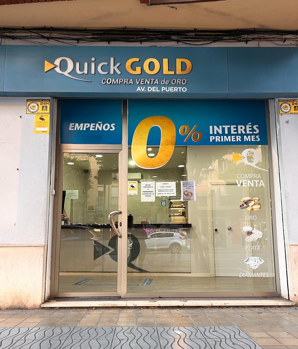 Vender Oro en Valencia — Quickgold Av. Puerto