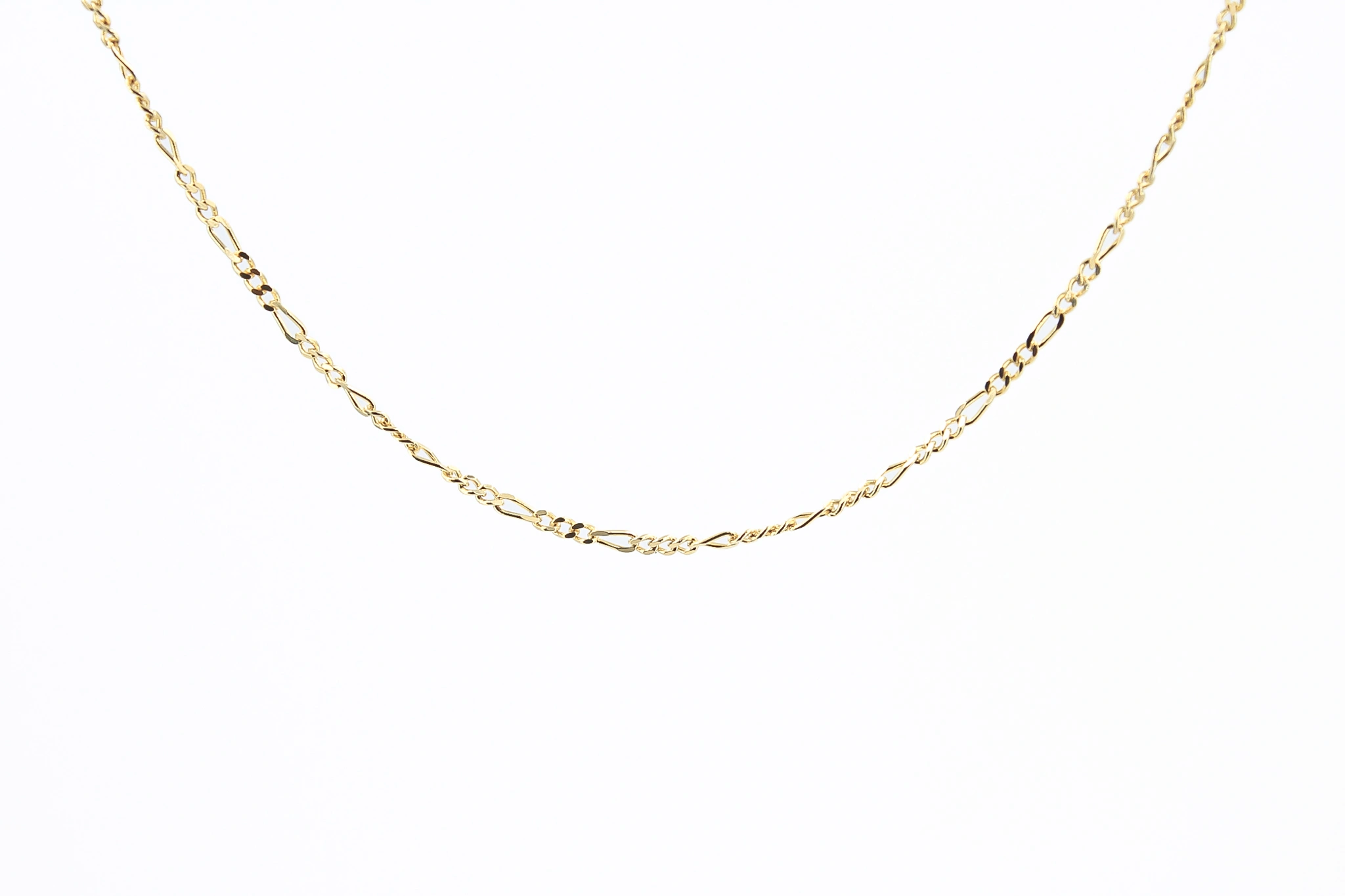 Cadena Fígaro de oro 18K