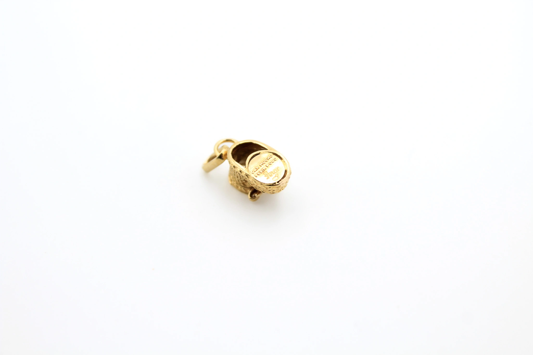 Colgante patuco de oro 18K — vista alternativa