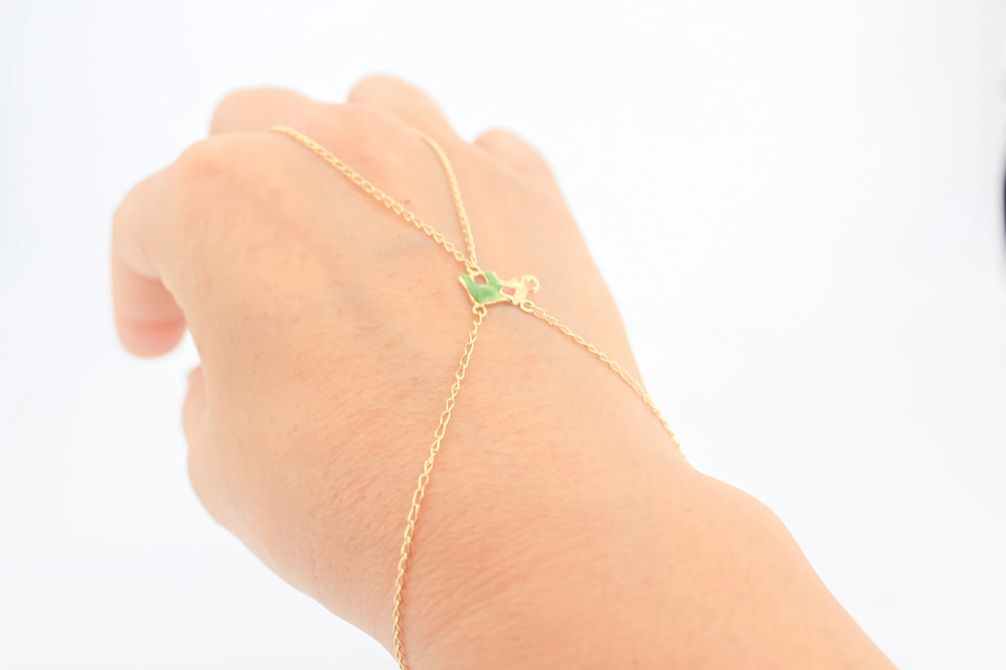 Pulsera de dedo de oro 18K — foto 3