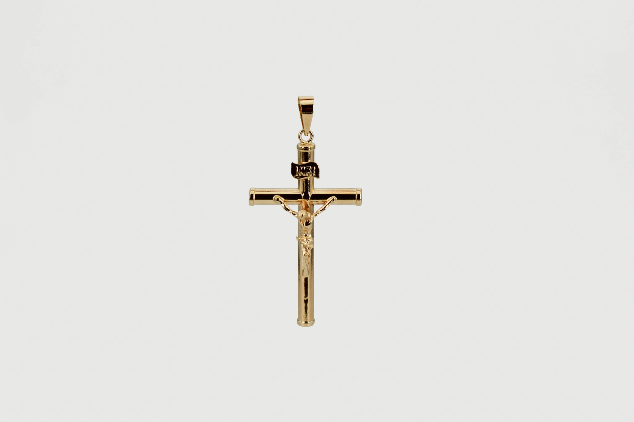 Cruz de oro de 18k con Cristo — foto 3