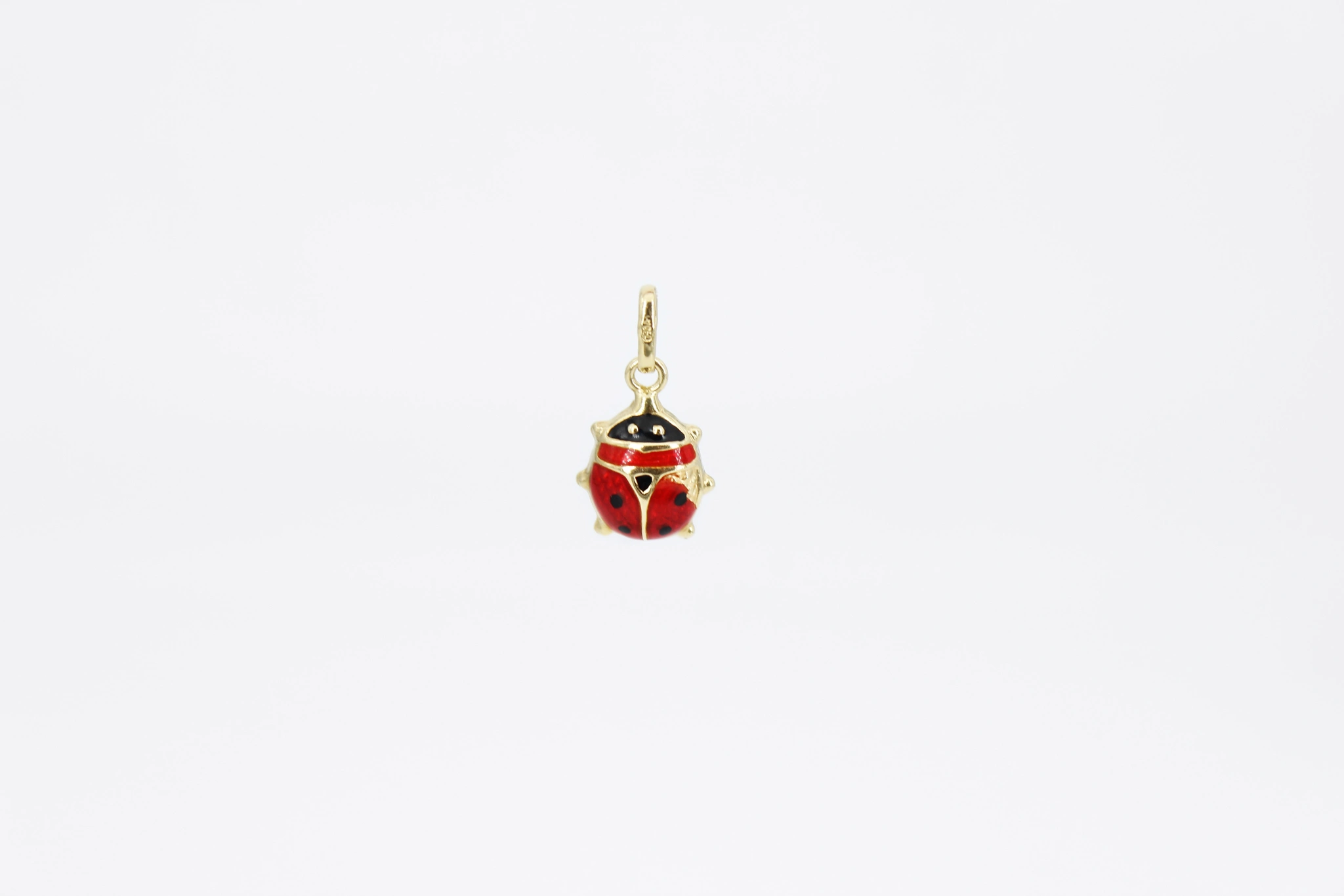 Colgante mariquita de oro 18K — foto 3