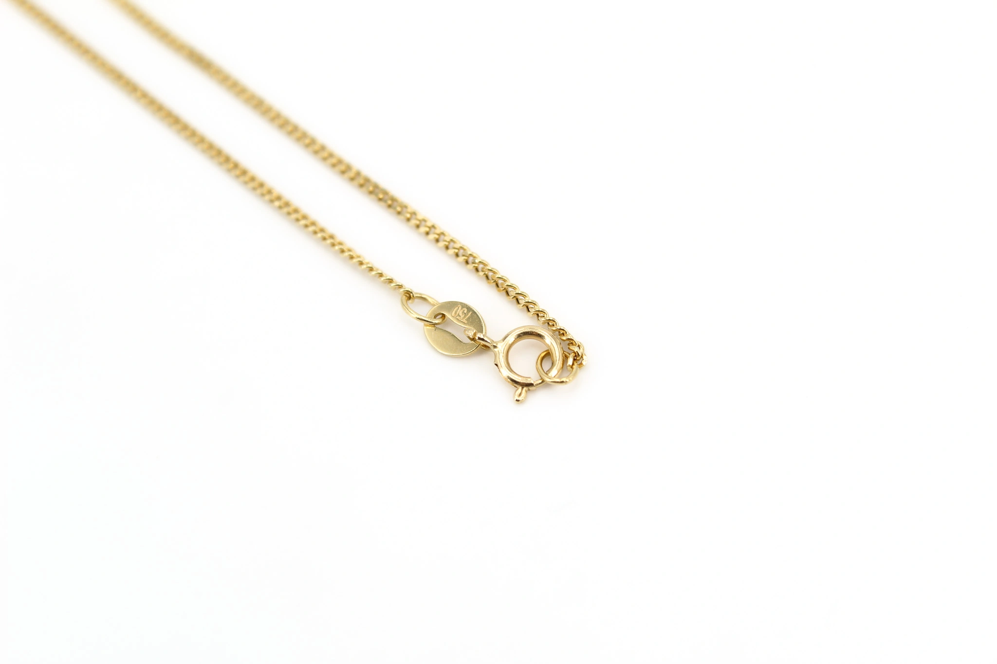 Collar barbada de oro 18K