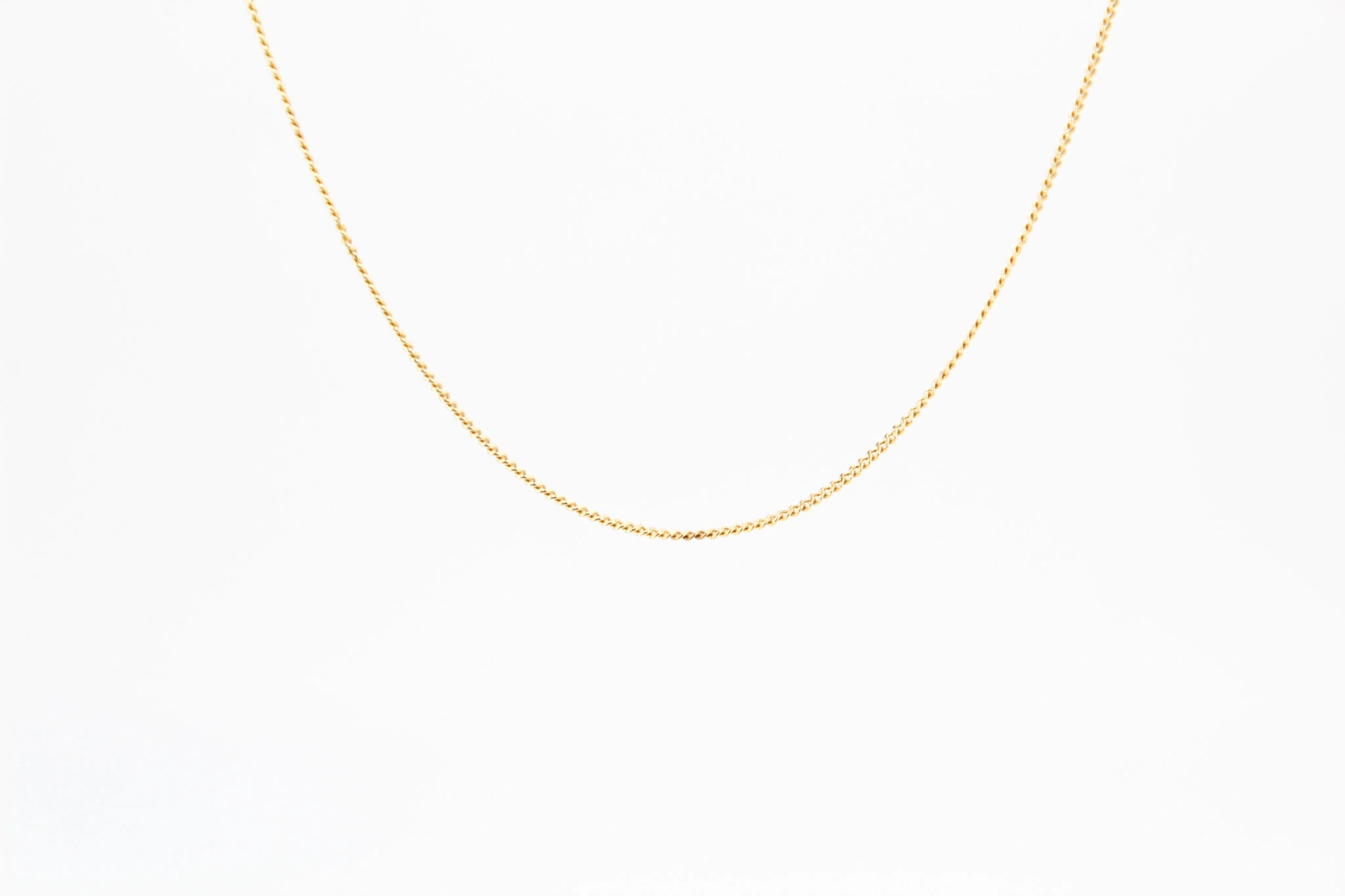 Collar barbada de oro 18K — foto 3