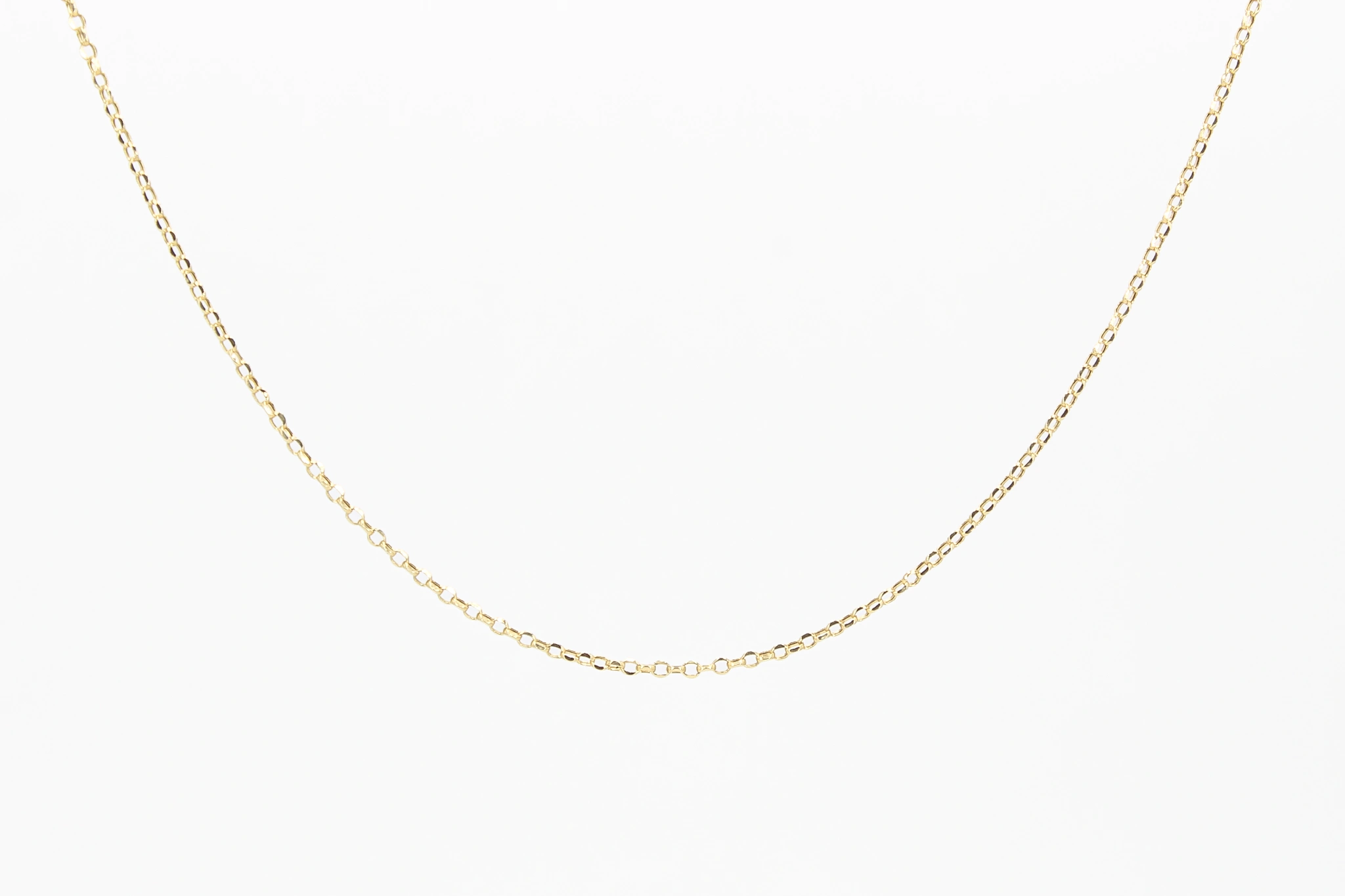 Cadena de oro forzada 18K