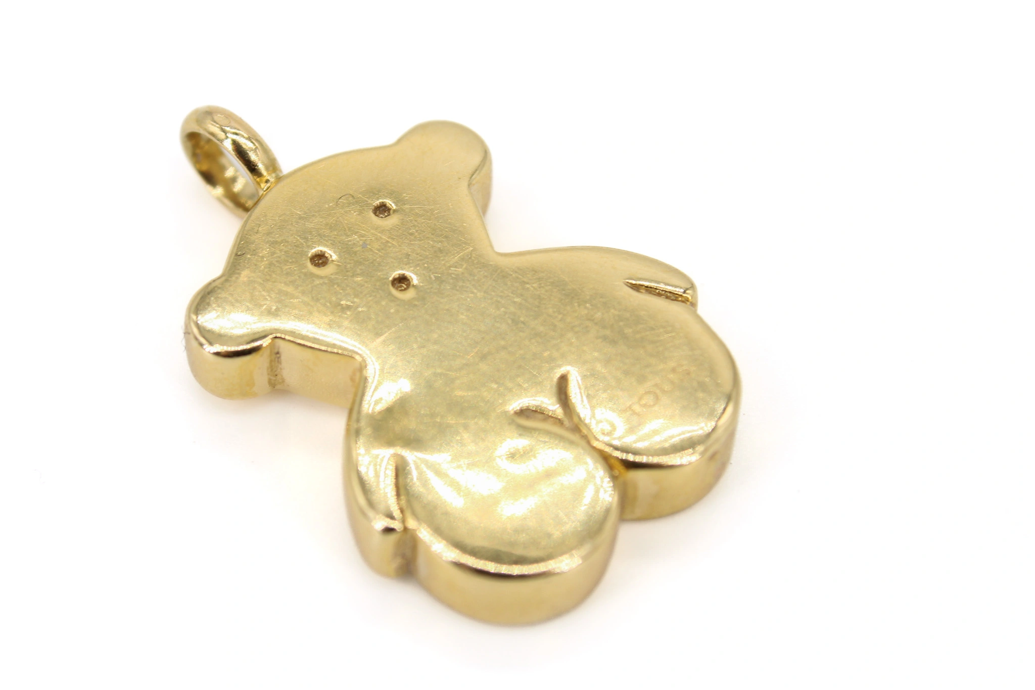 Colgante de oso de oro 18K