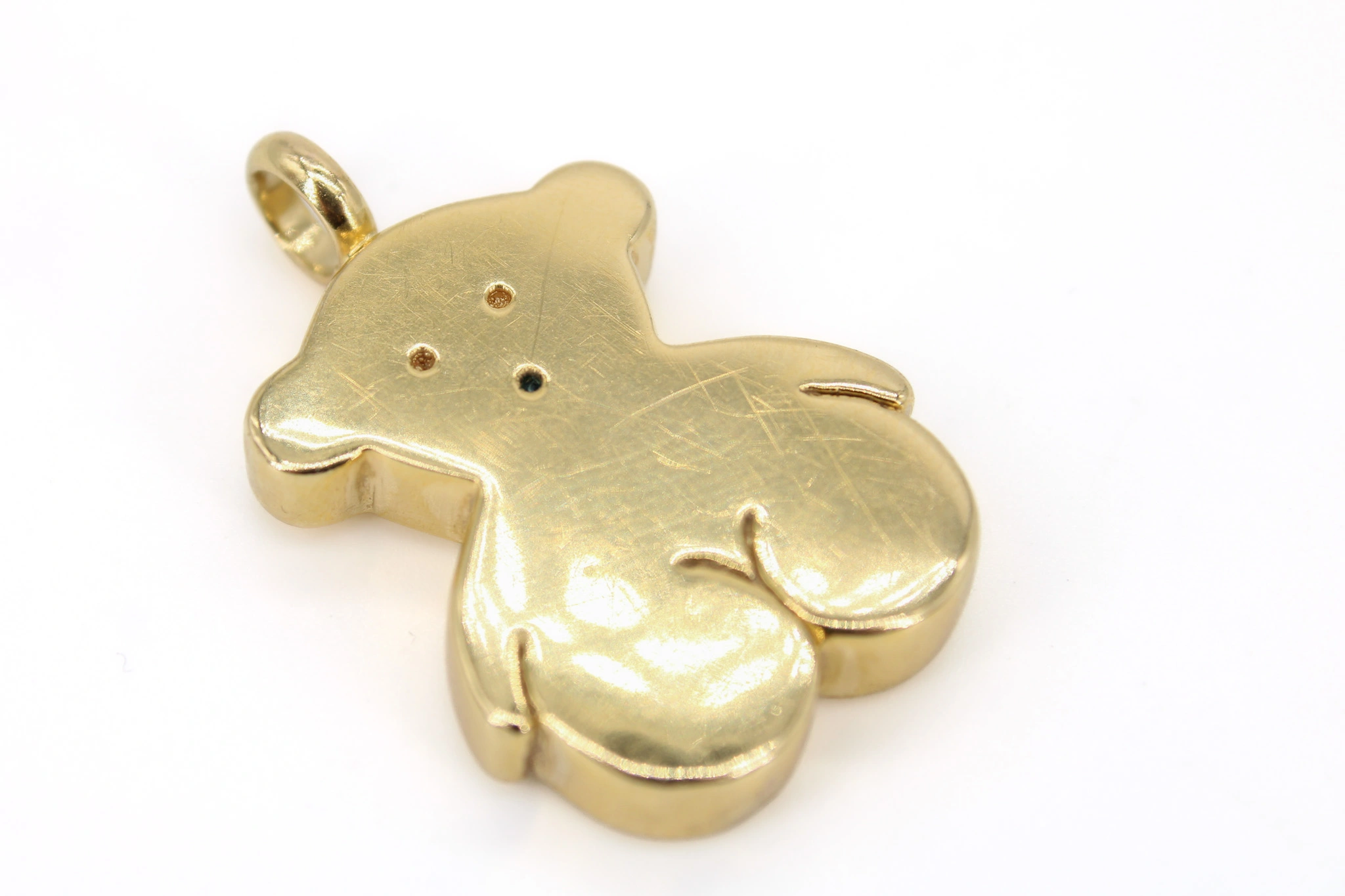 Colgante de oso de oro 18K — vista alternativa