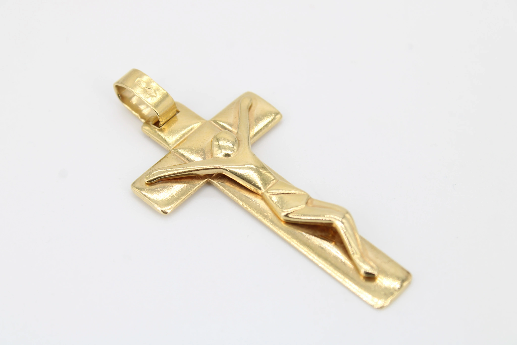 Colgante cruz de oro 18K