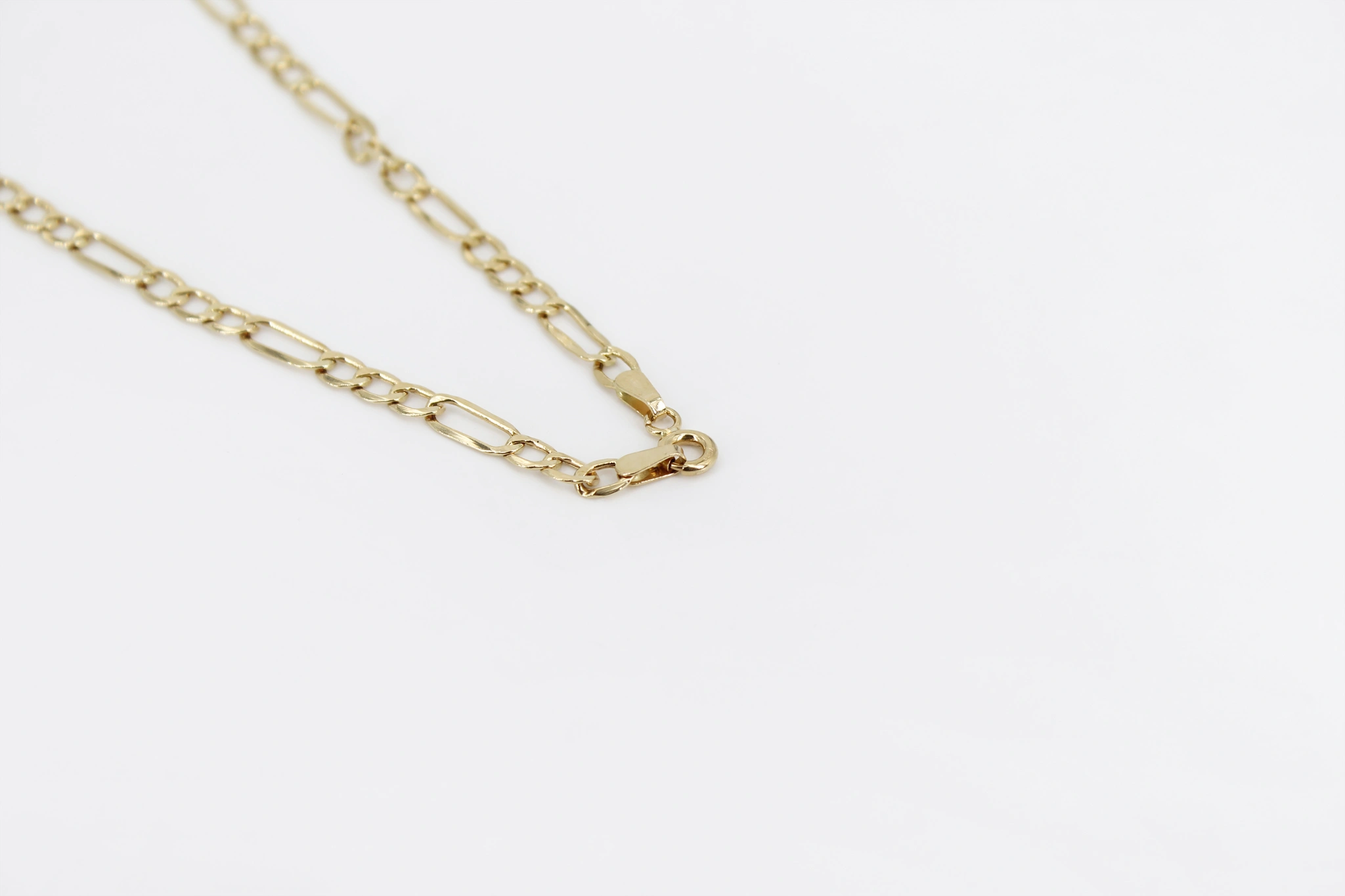 Cadena Figaro de oro 18K — foto 3