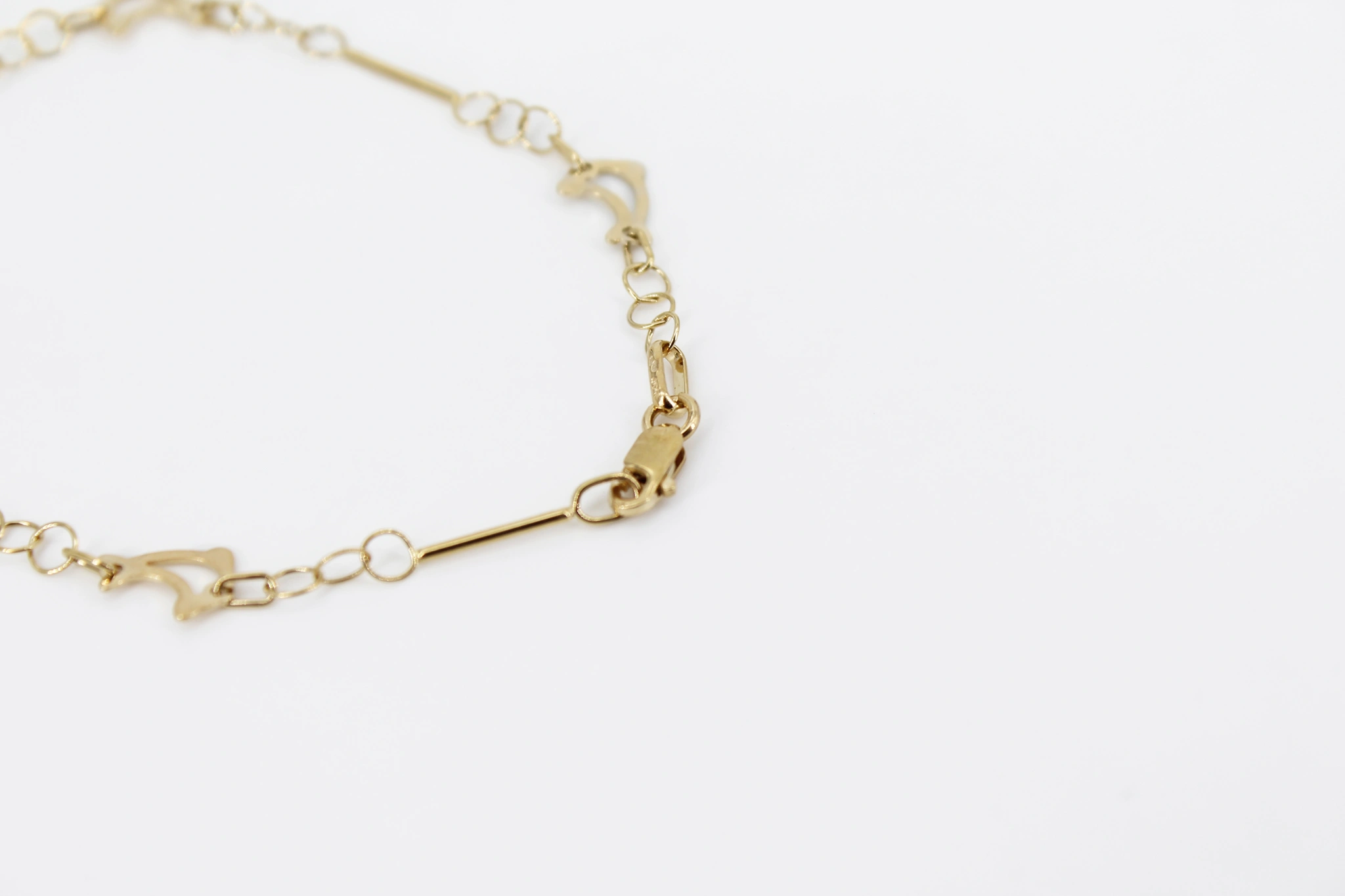 Pulsera de oro con motivos marinos 18K — vista alternativa