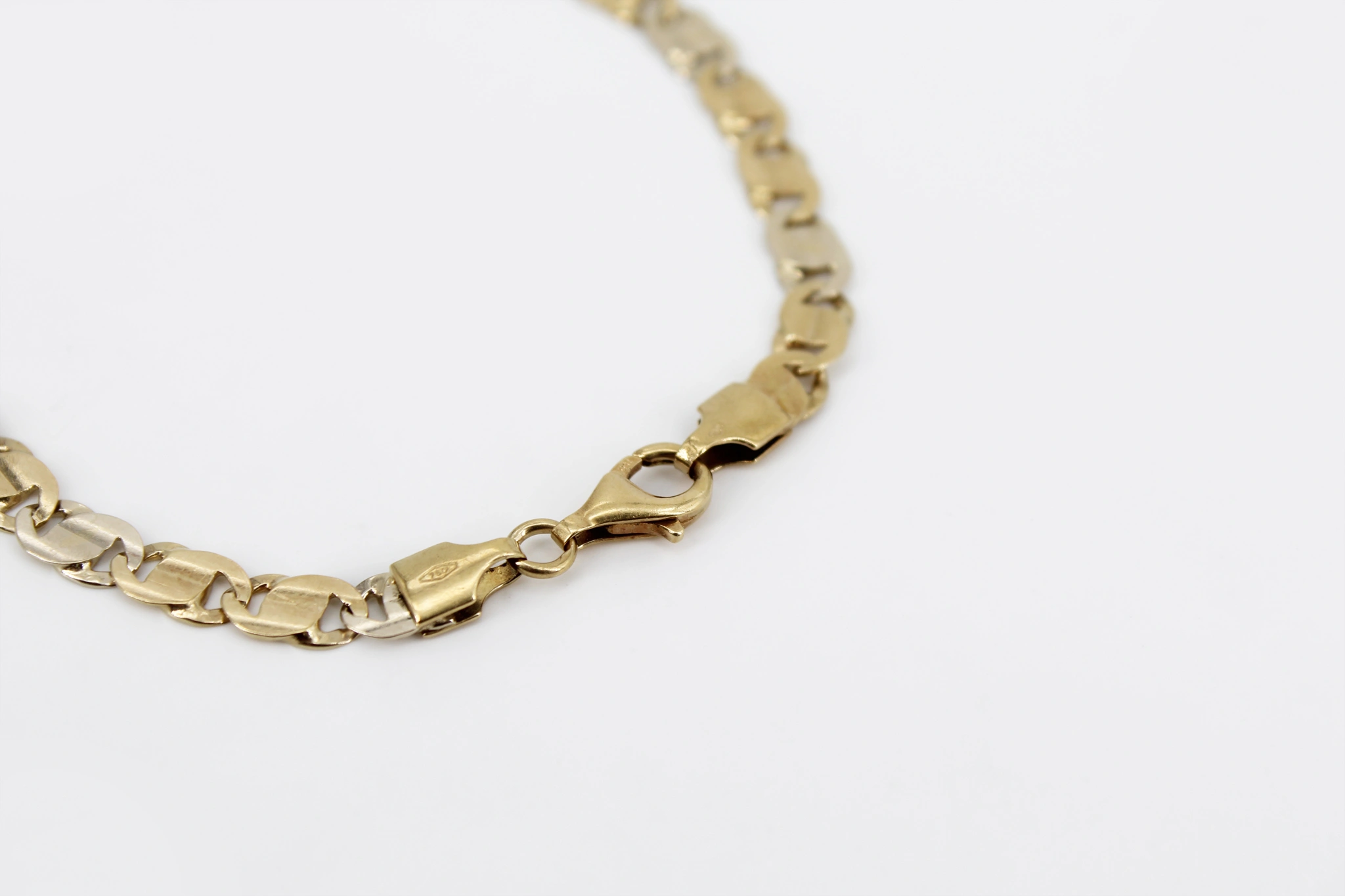 Pulsera de oro combinado 18K — vista alternativa