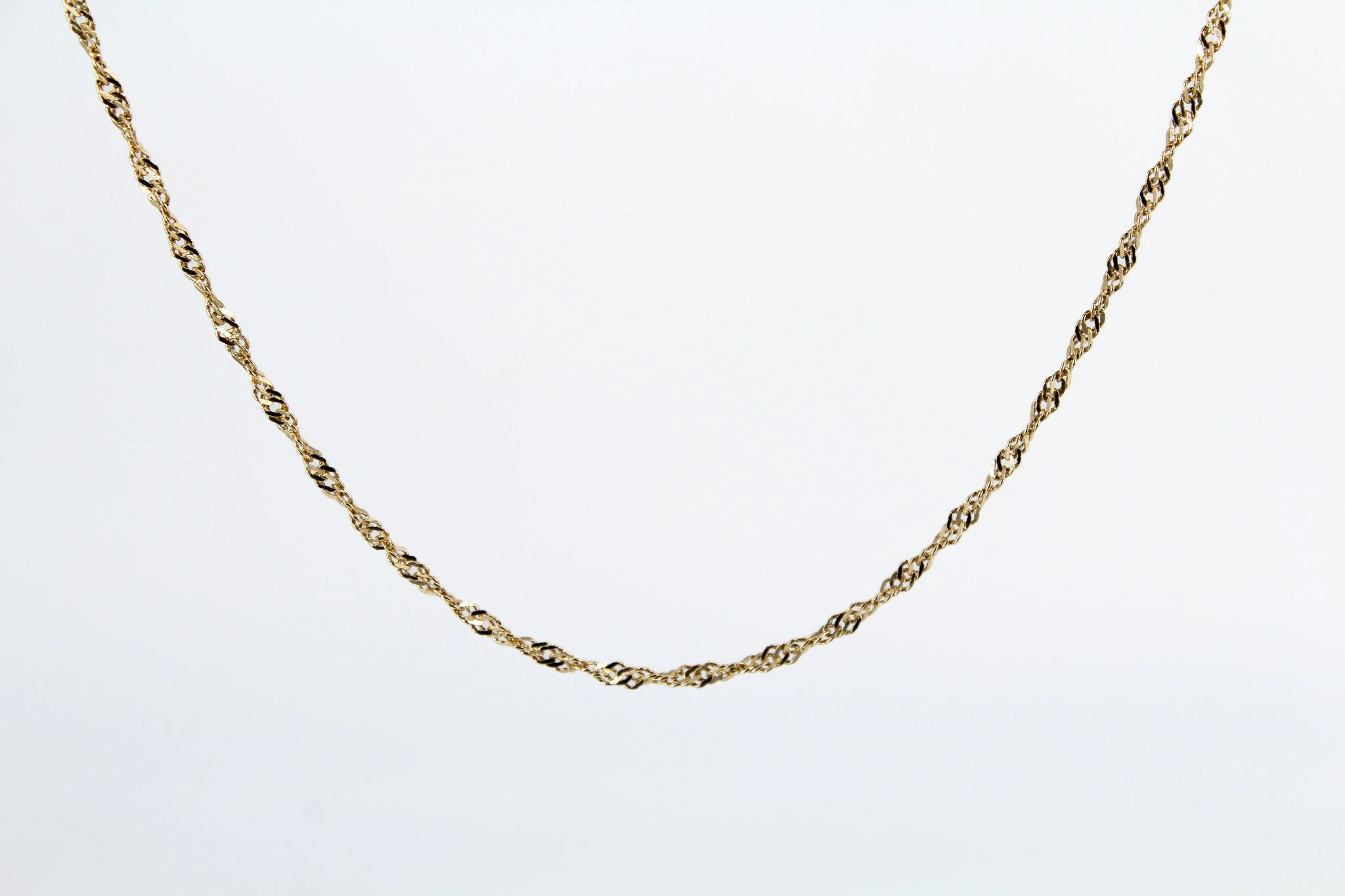 Cadena de oro Singapur 18K — foto 3