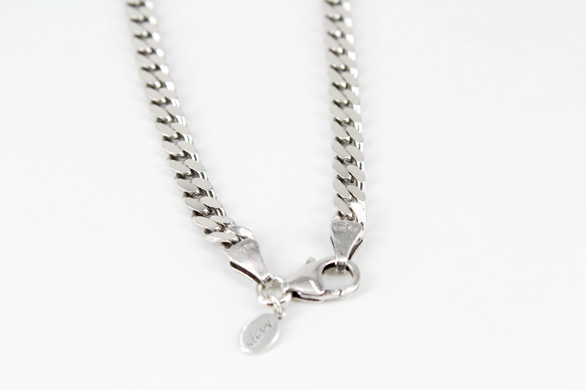 Cadena de plata 925 forzada — vista alternativa