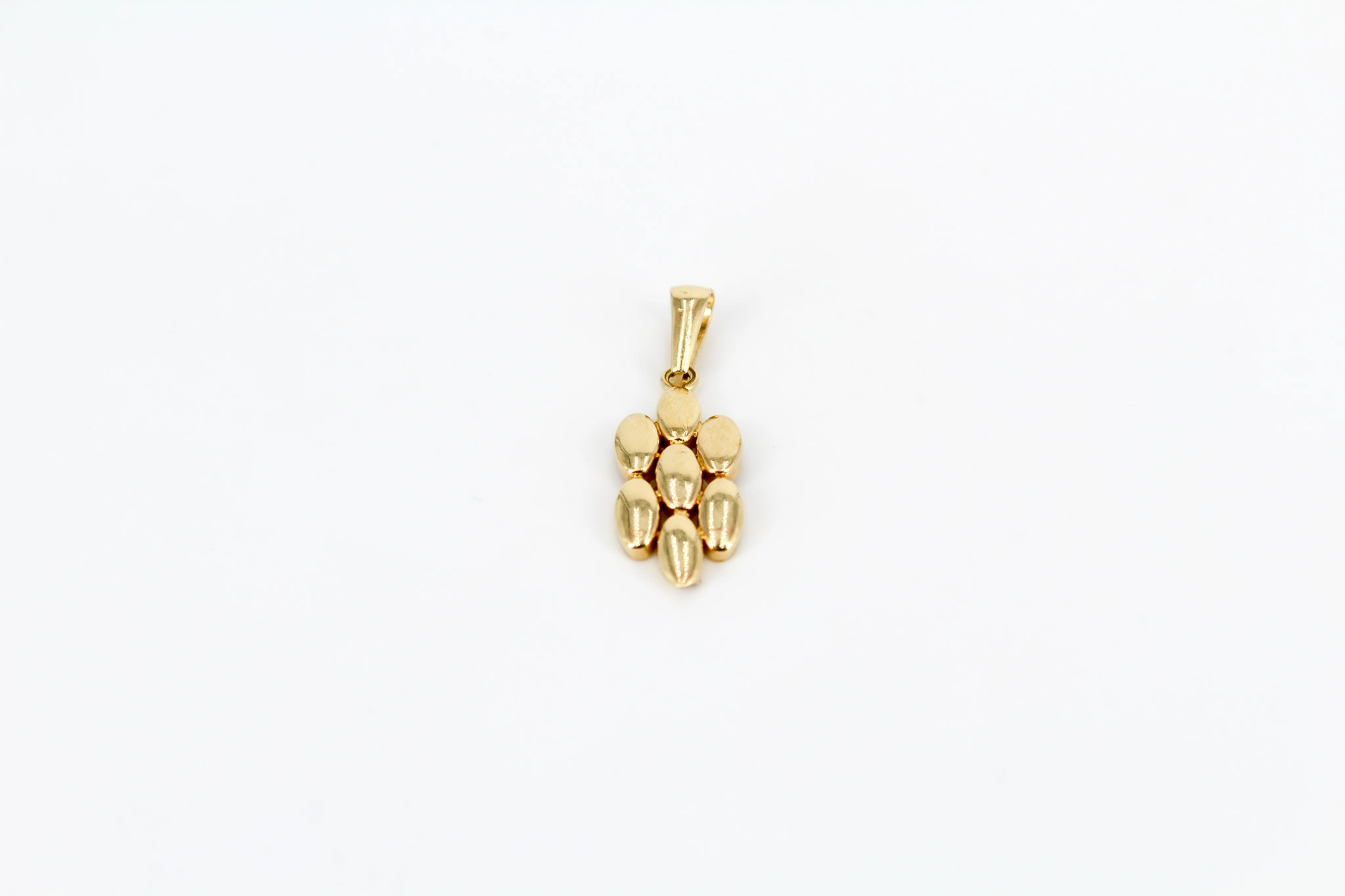 Colgante de oro forma de racimo 18K — vista alternativa