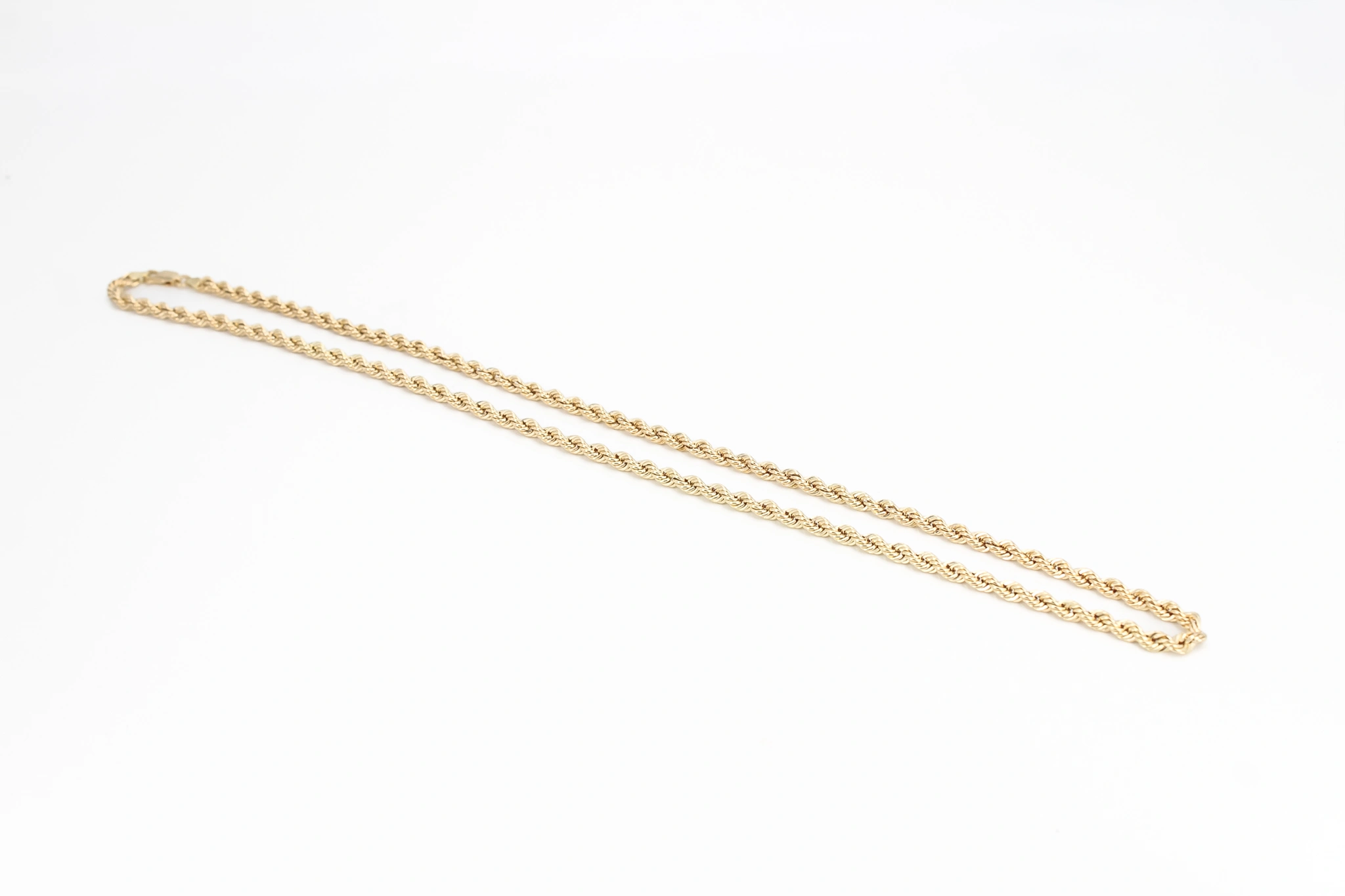 Cadena salomónica de oro 18K — foto 3