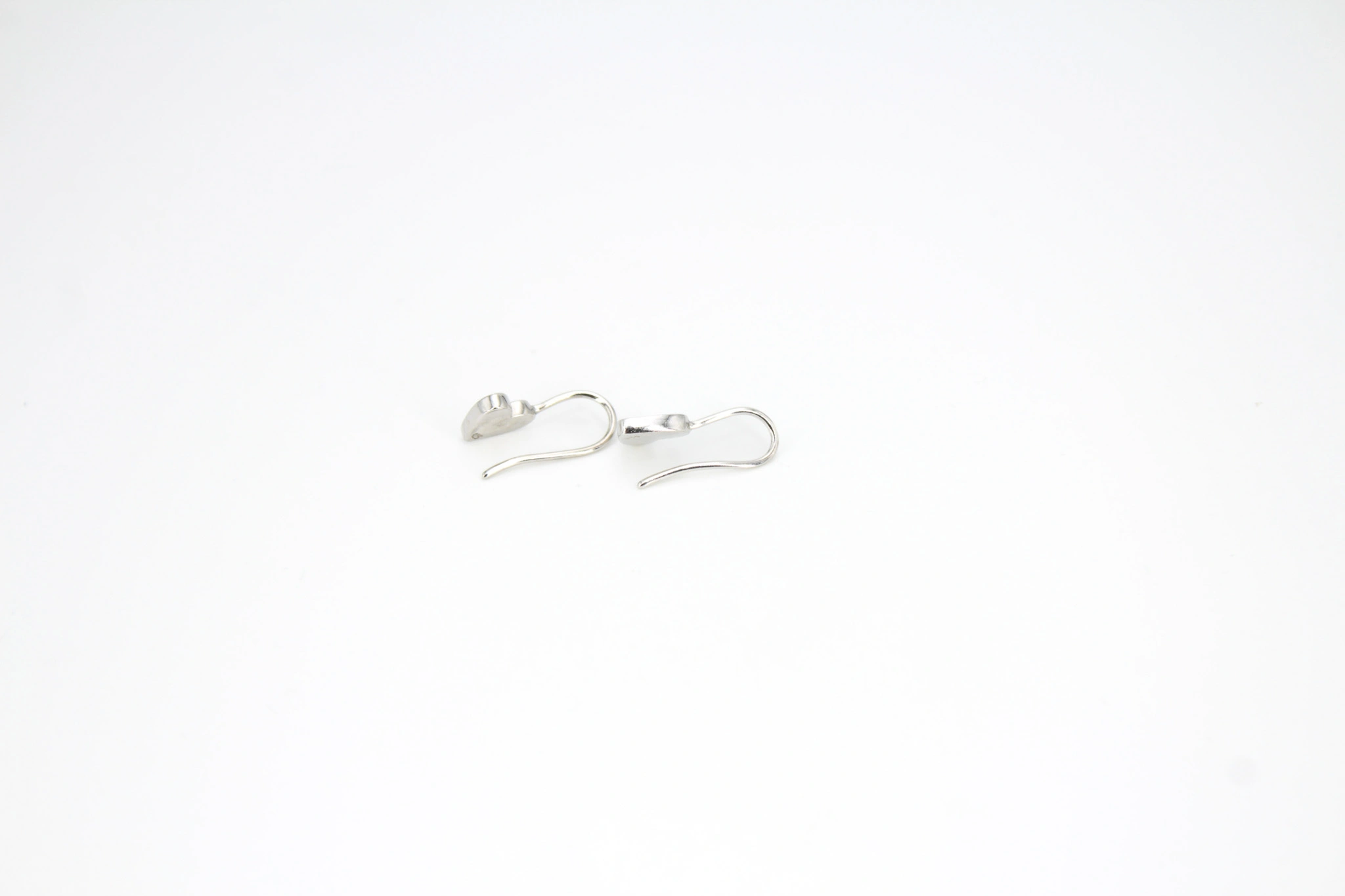 Pendientes corazón de plata 925 — vista alternativa