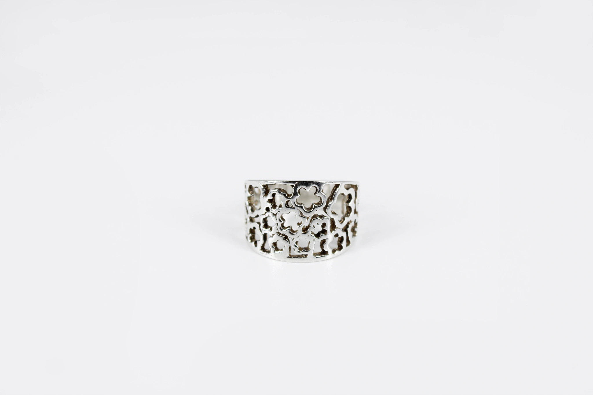 Anillo de plata 925 calado