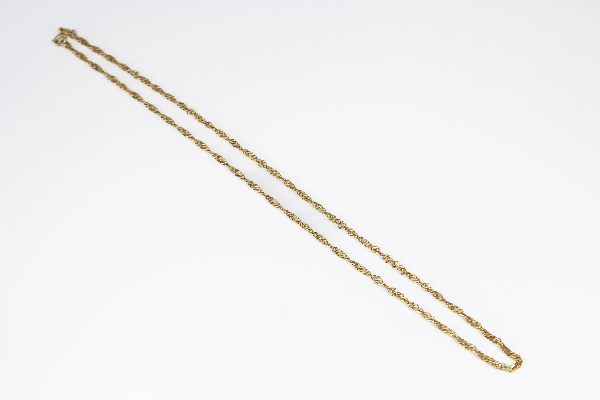 Cadena de oro Singapour 18K — foto 3
