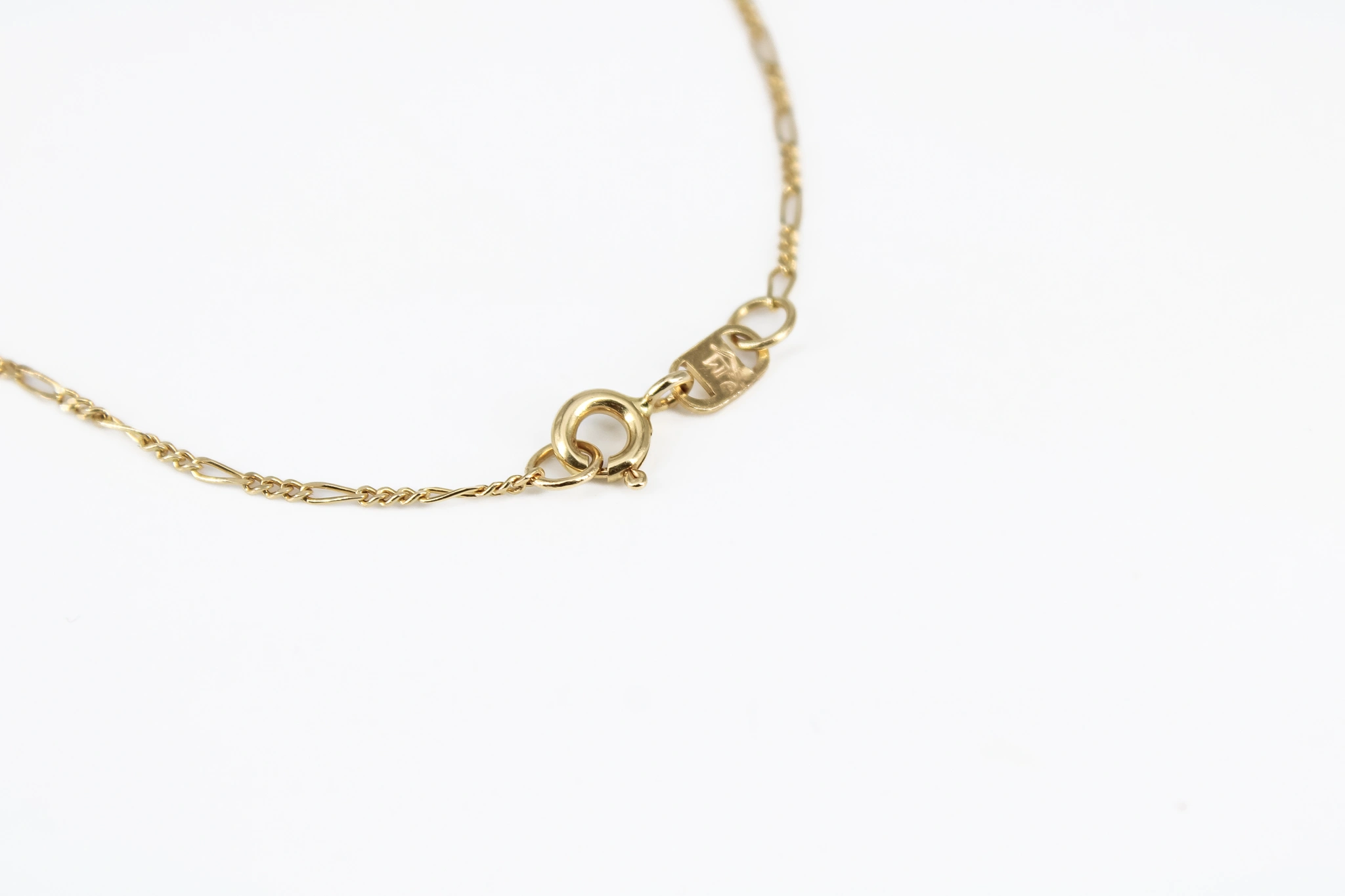 Cadena Fígaro de oro 18K — vista alternativa