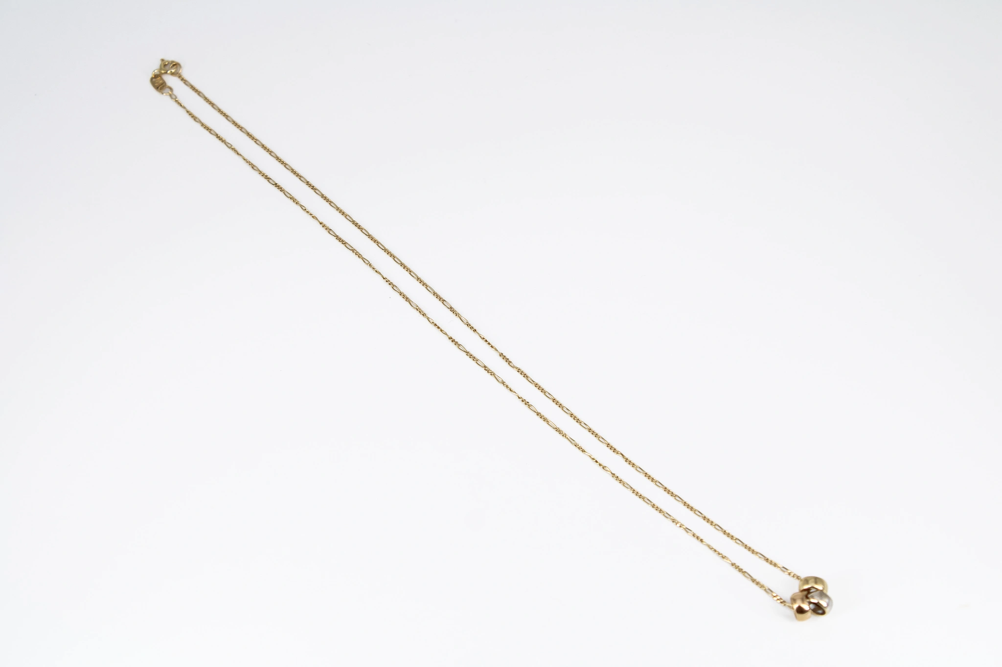 Cadena Fígaro de oro 18K — foto 3