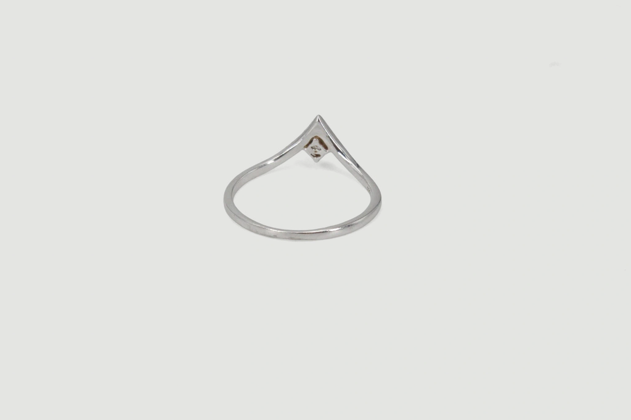 Solitario de plata 925 con circonita — vista alternativa