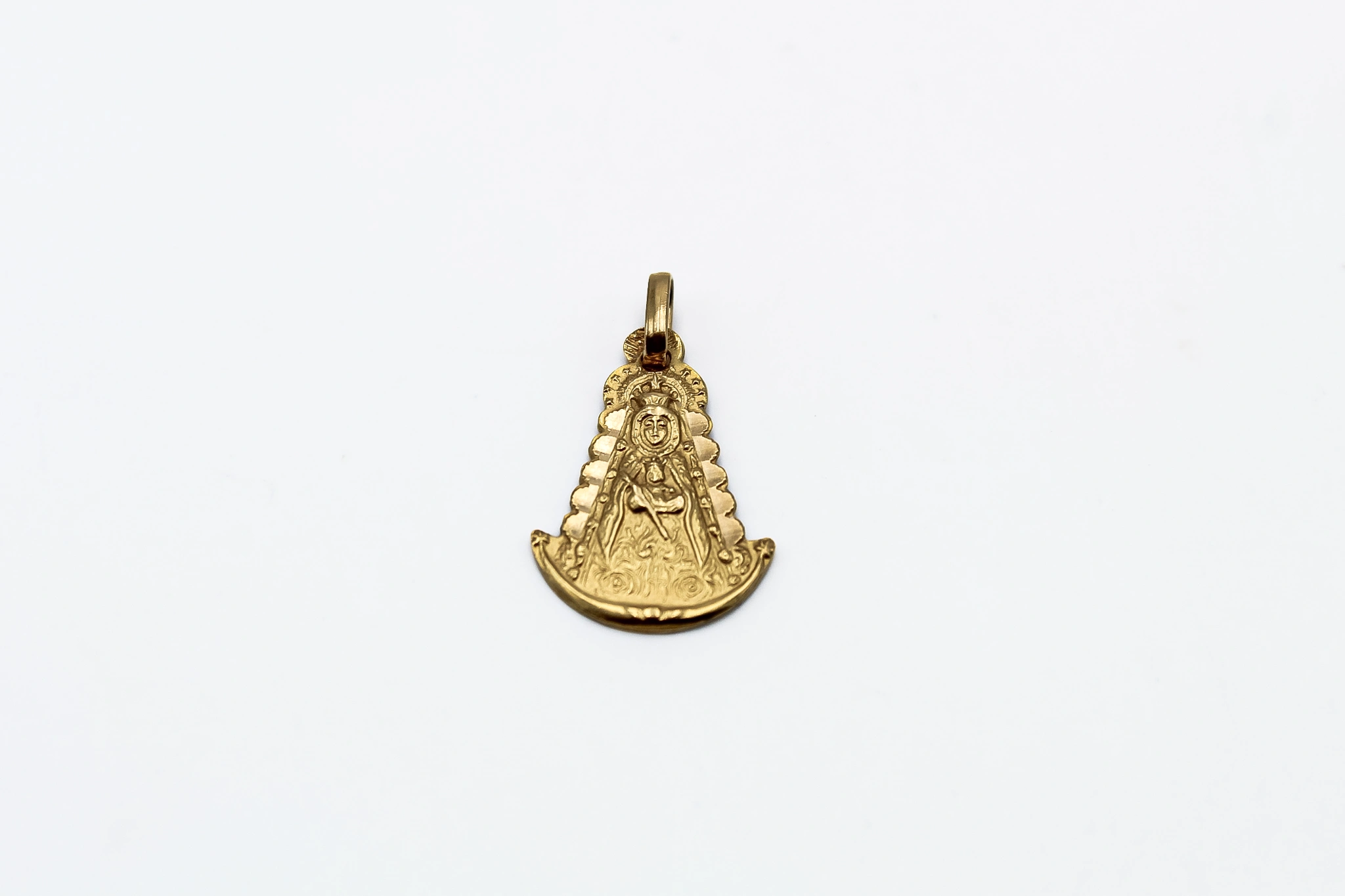 Colgante de oro 18K Virgen del Carmen — foto 3