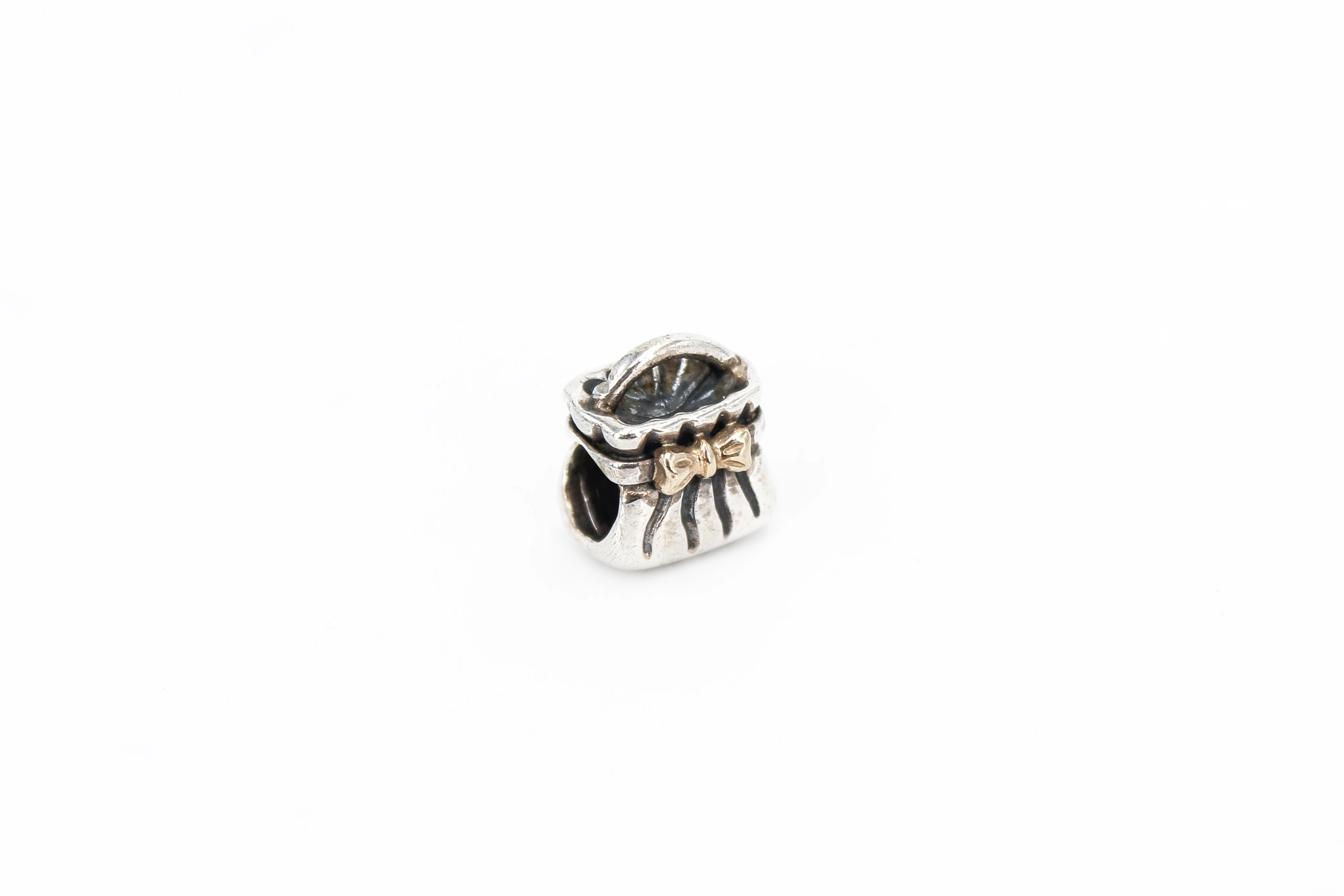 Charm de plata 925 forma de bolso