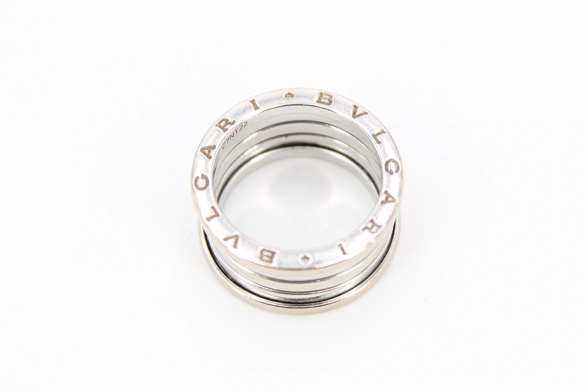 Anillo de oro blanco 18K — vista alternativa