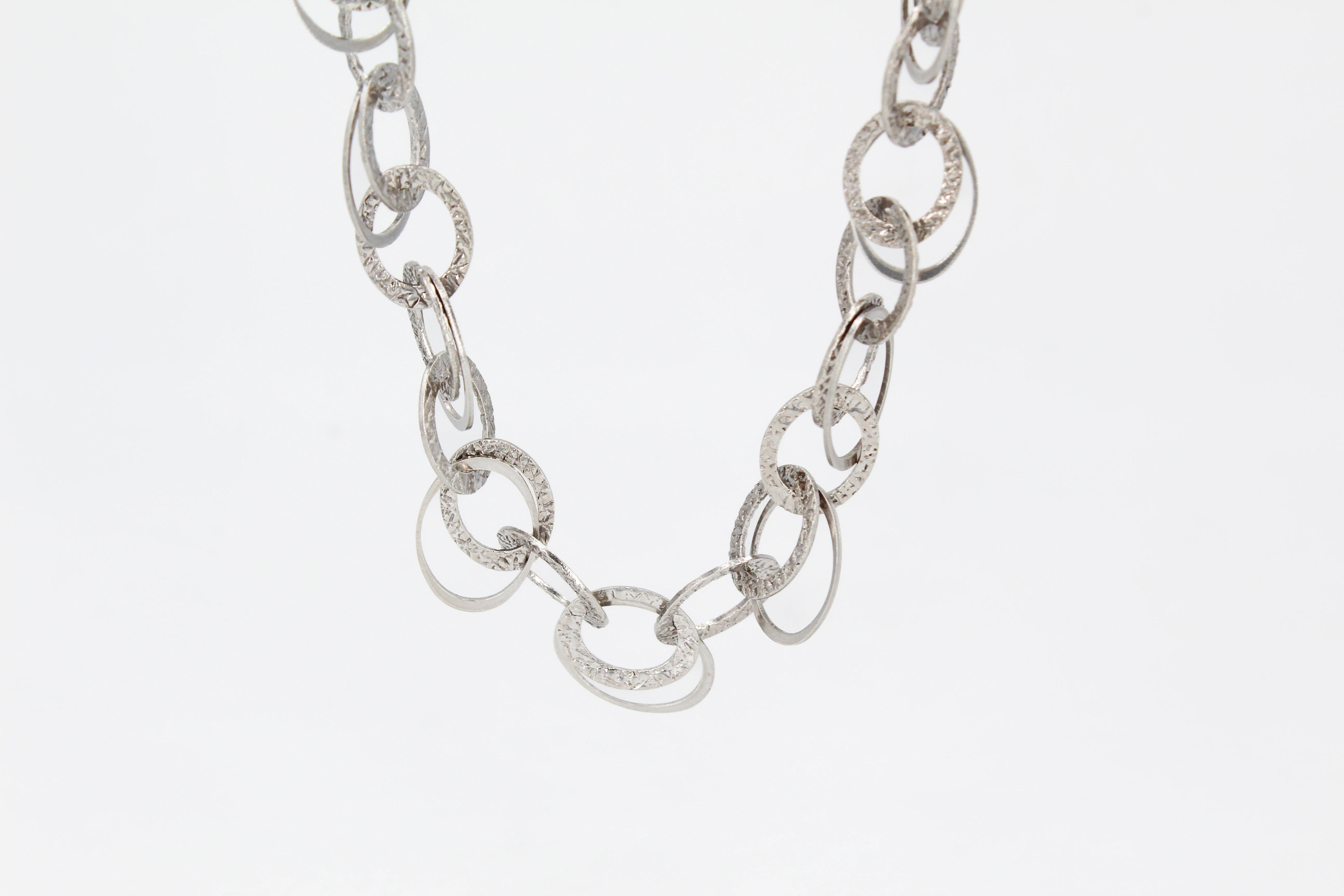 Collar de plata forzada 800 10x700mm