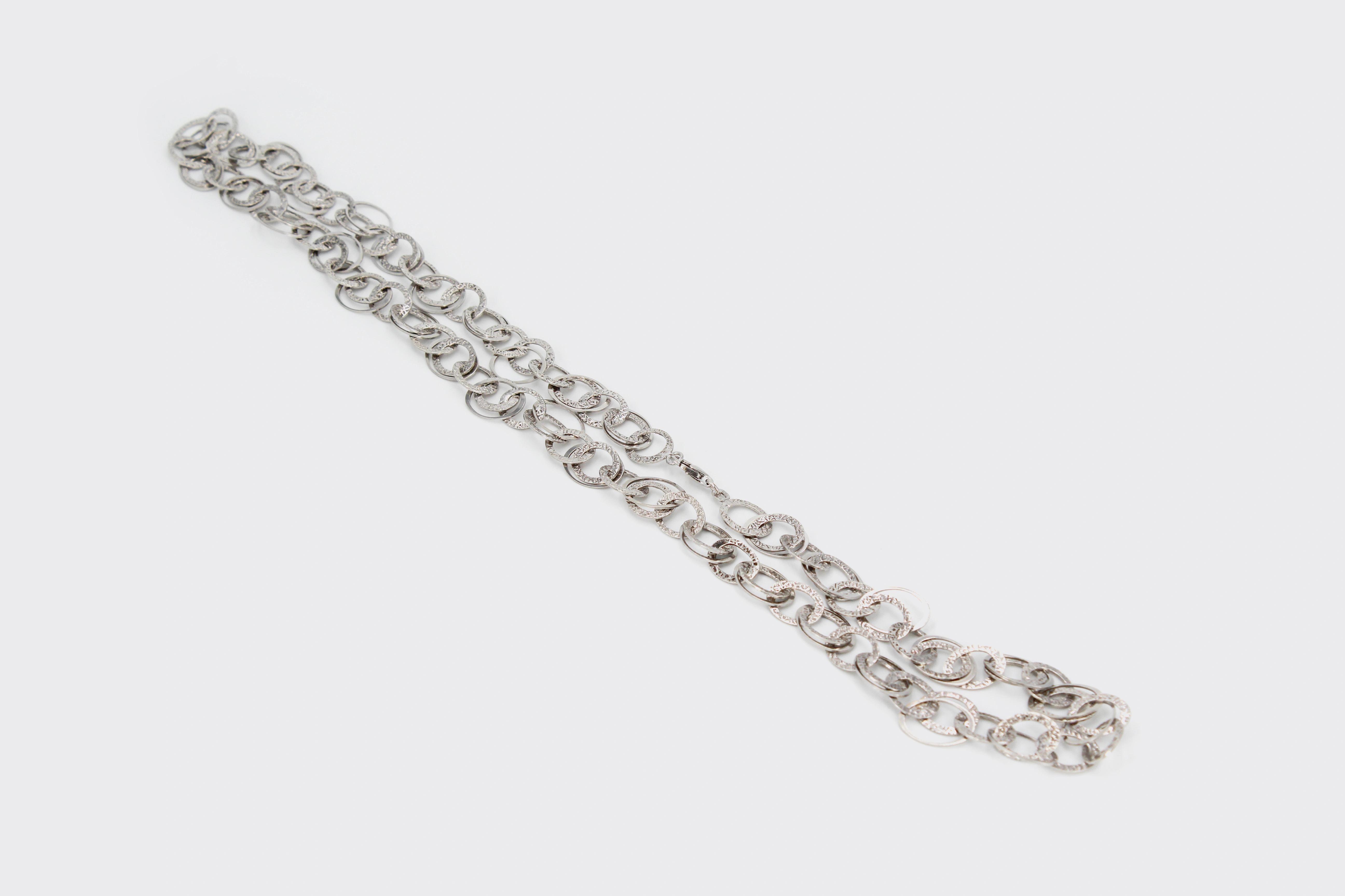 Collar de plata forzada 800 10x700mm — foto 3
