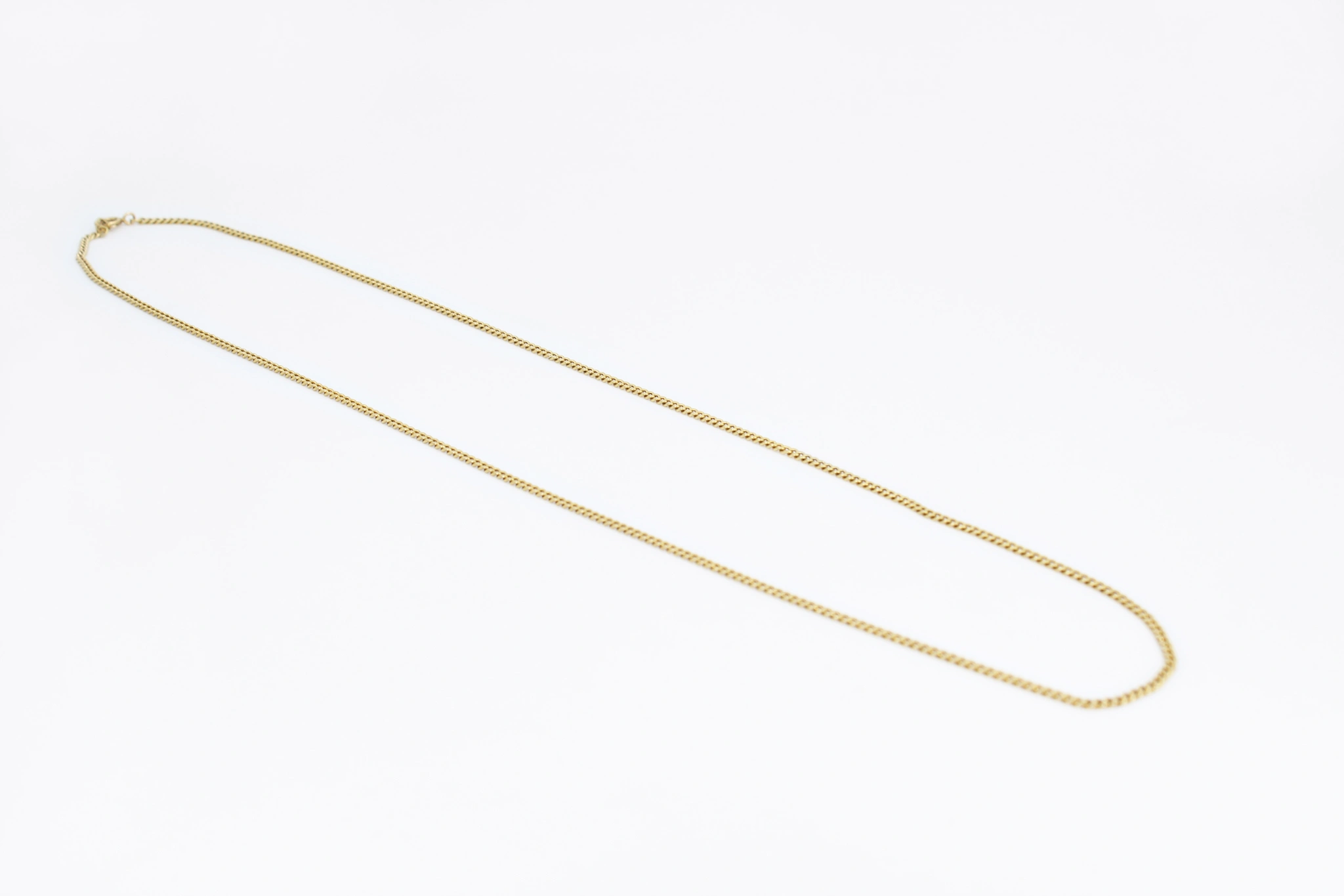 Cadena barbada de oro 18K — foto 3