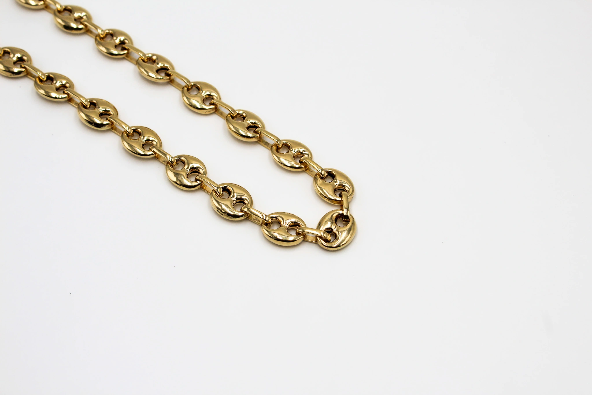 Cadena de oro calabrote 18K — vista alternativa